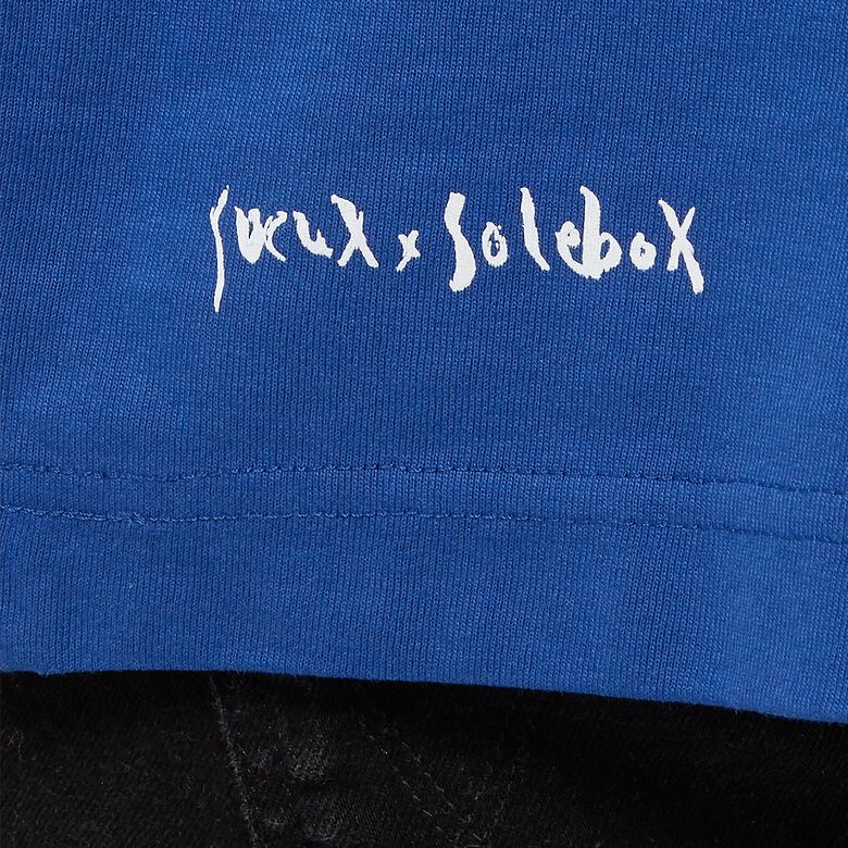 solebox x Sucuk & Bratwurst Logo Tee blue