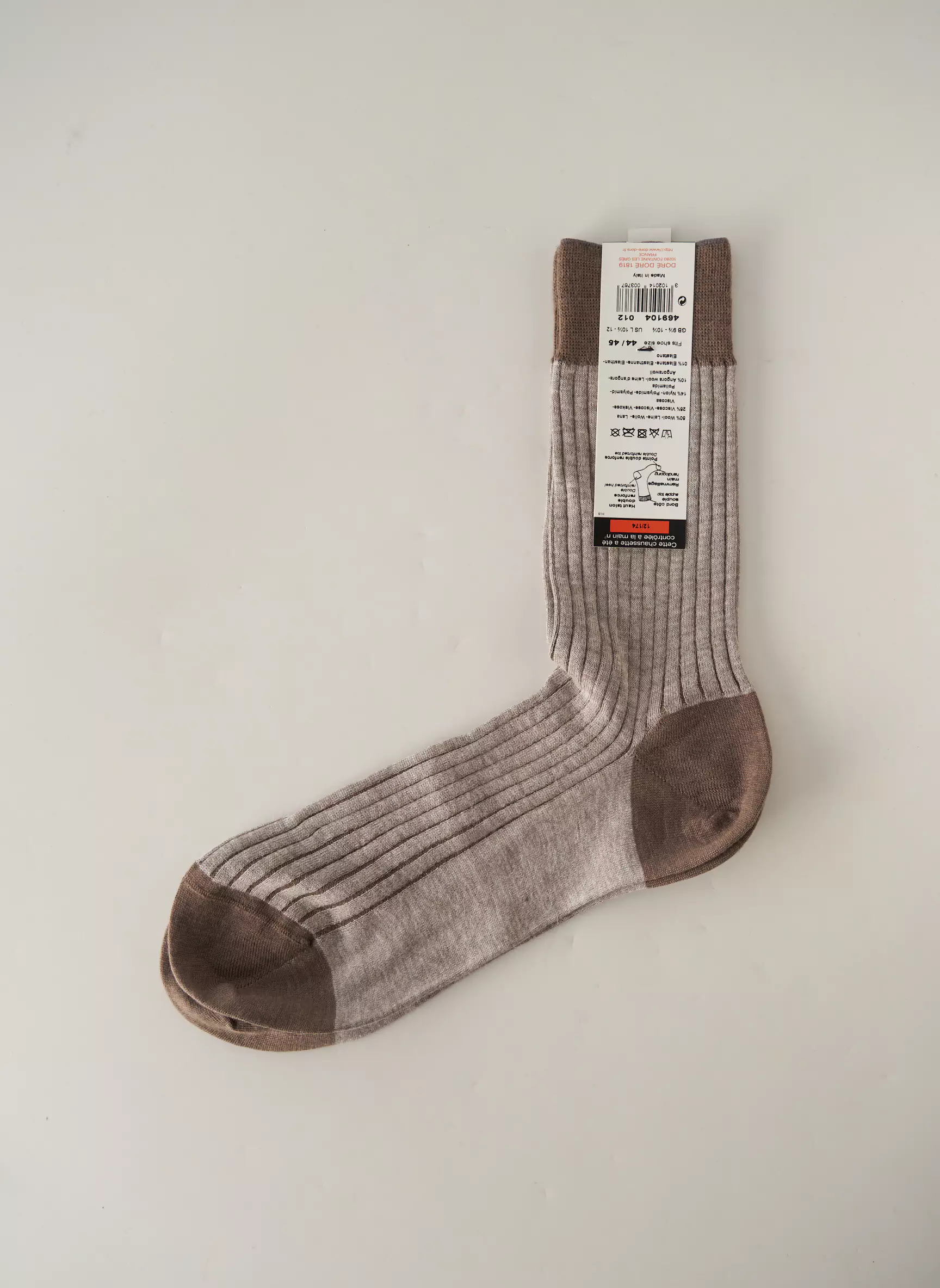 Dore Dore Chaussette Homme couleur marron