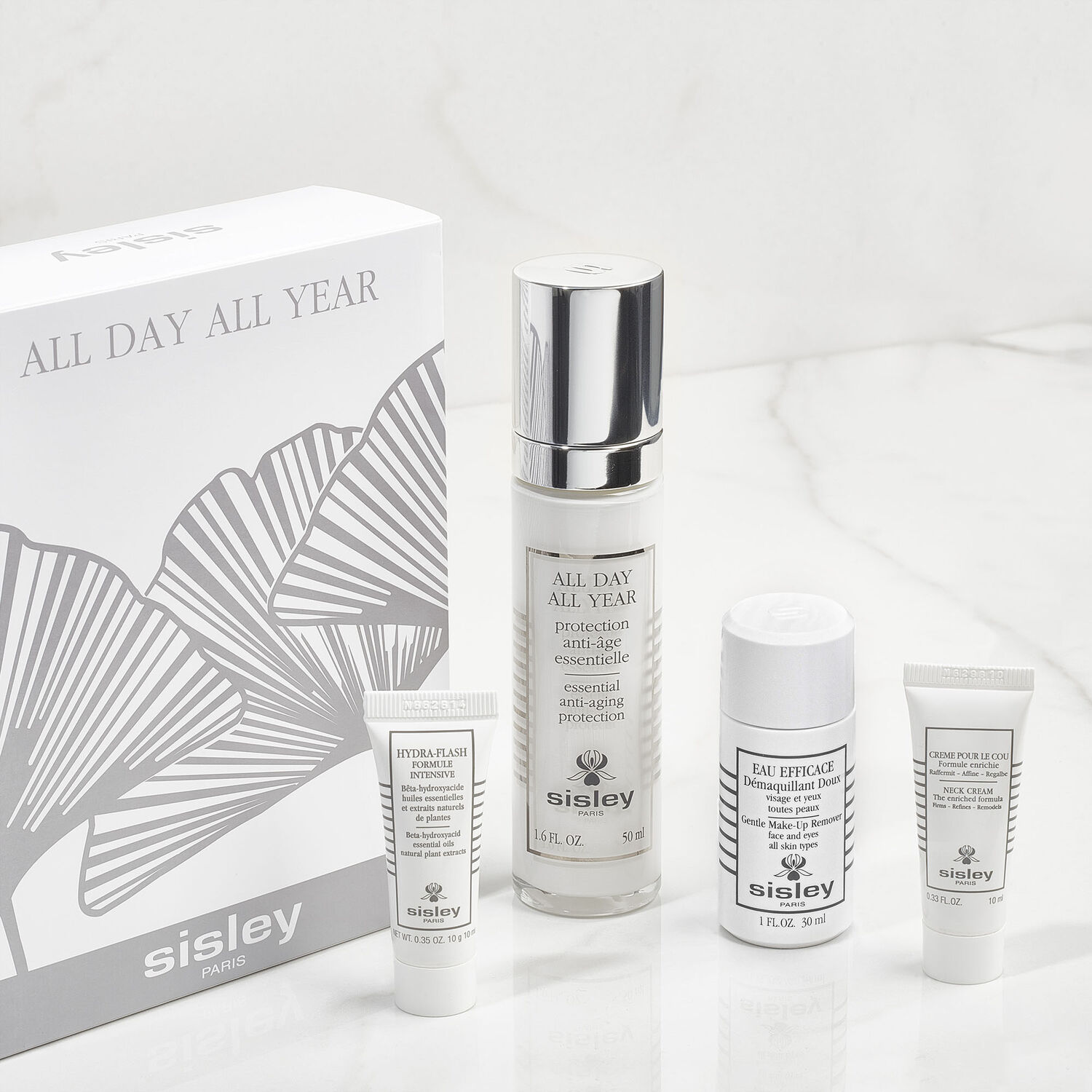 Sisley All Day All Year Programme Découverte Coffret Protection Anti-Age Essentielle +3 Produits