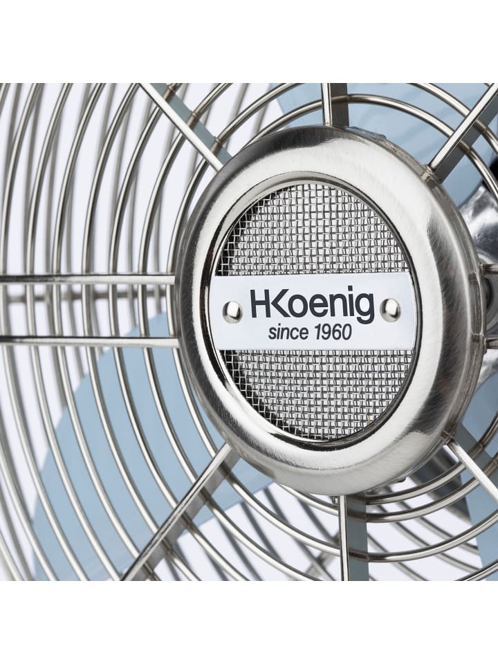 HKoenig Tischventilator JOE50  in Blau günstig kaufen onesize