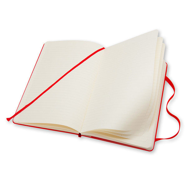 MOLESKINE NOTIZBUCH LINIERT POCKET DIN A6 ROT - Notizbuch