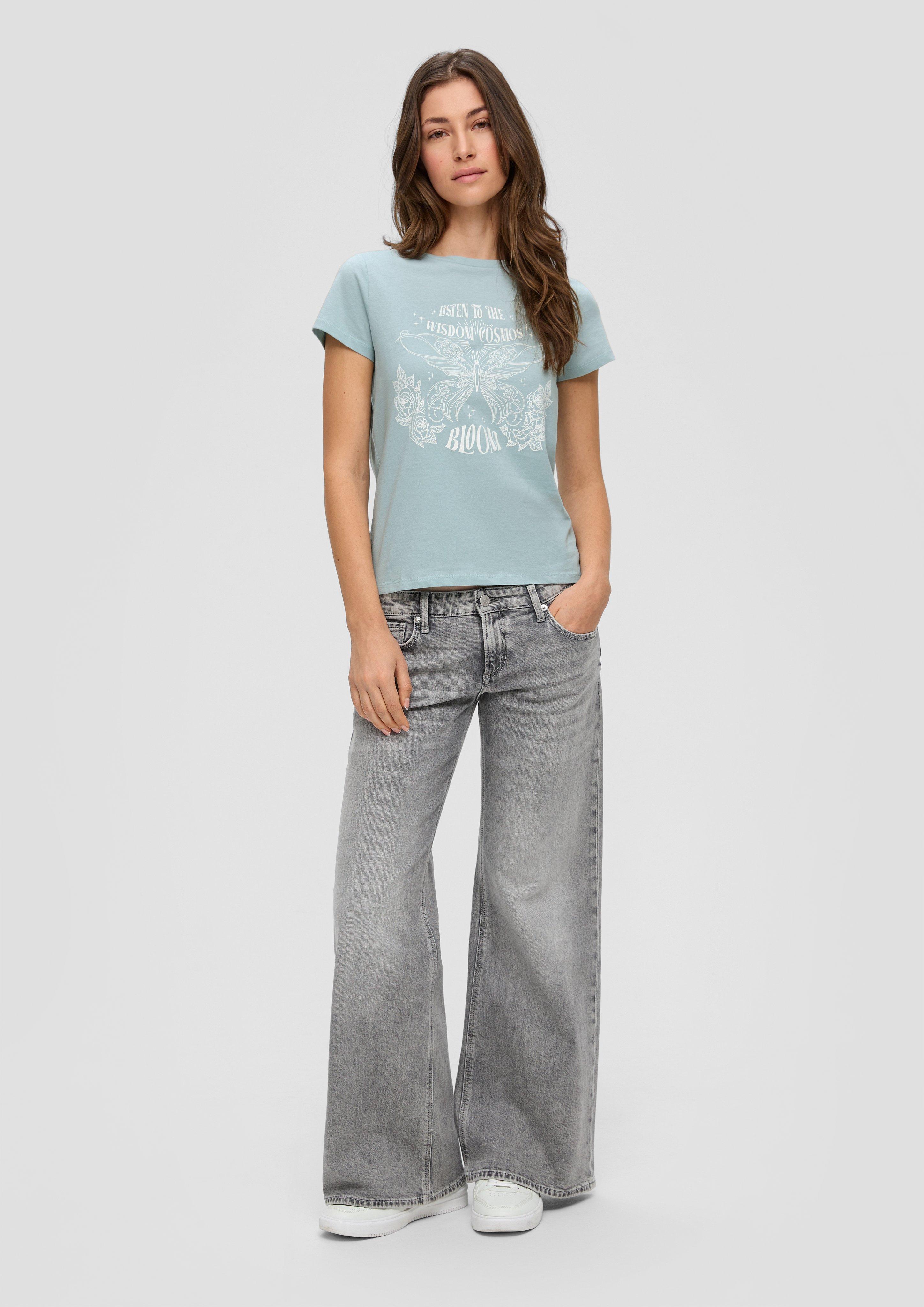 T-Shirt mit Frontprint  2144078-61D0