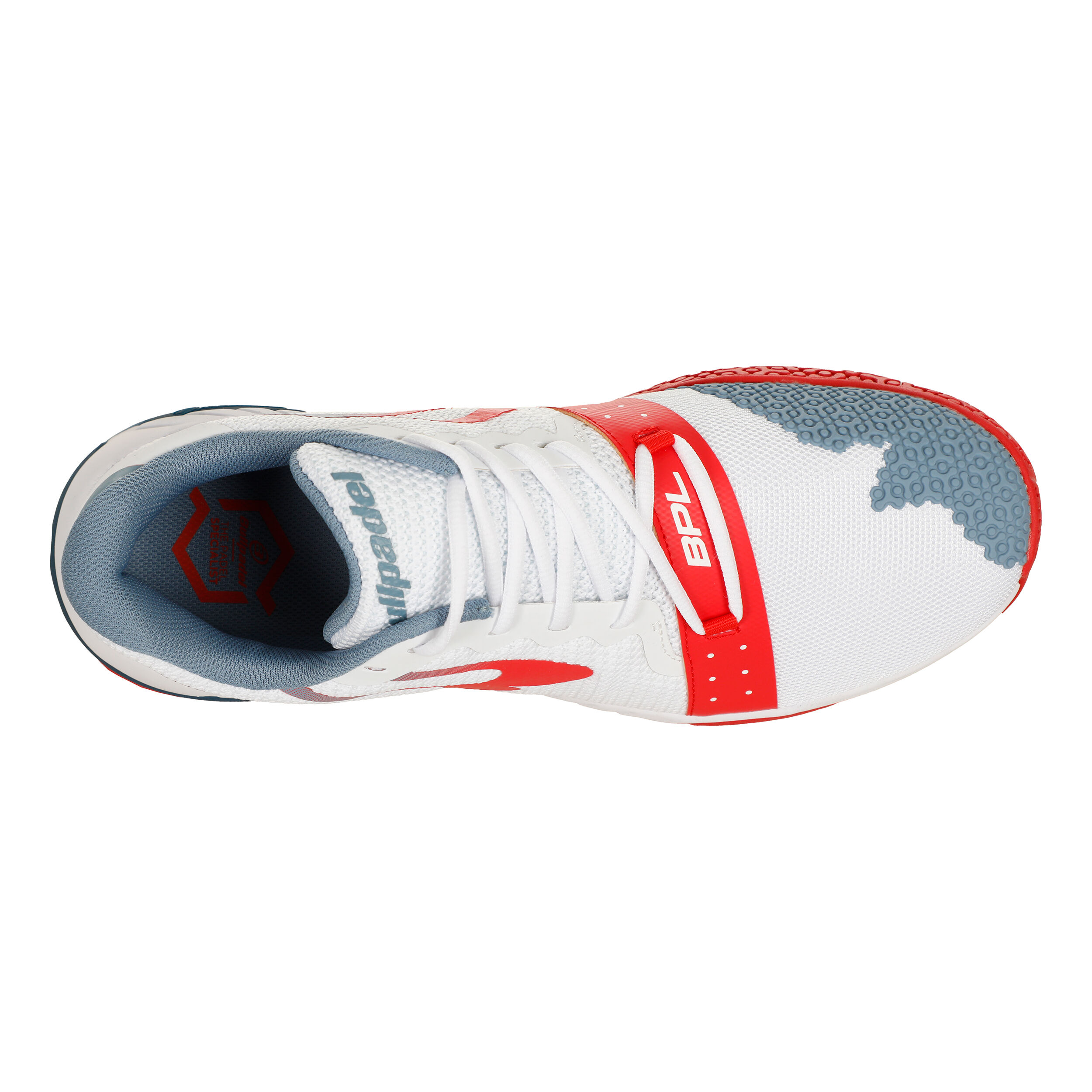 Comfort 23 Padelschuh Herren - Weiß, Orange