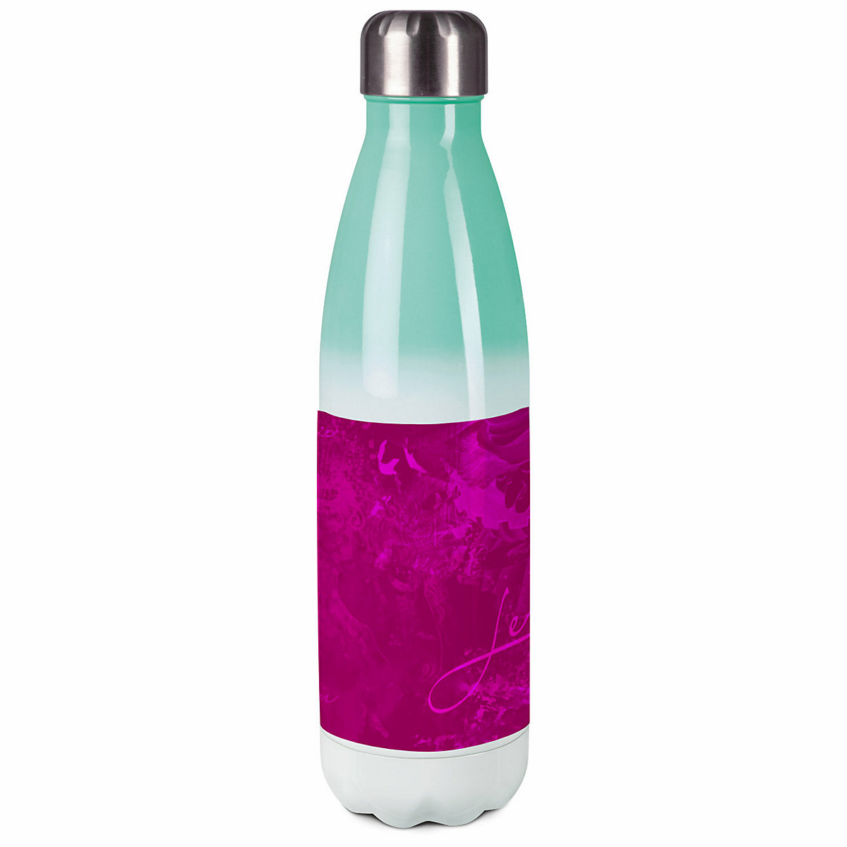Edelstahl Kinder Thermoflasche / Trinkflasche bunt Traum Farbe brombeere Spülmaschinenfest, Auslaufsicher, Bruchfest, Doppelwandig, Für Heißgetränke geeignet, Mit Deckel, Isoliert