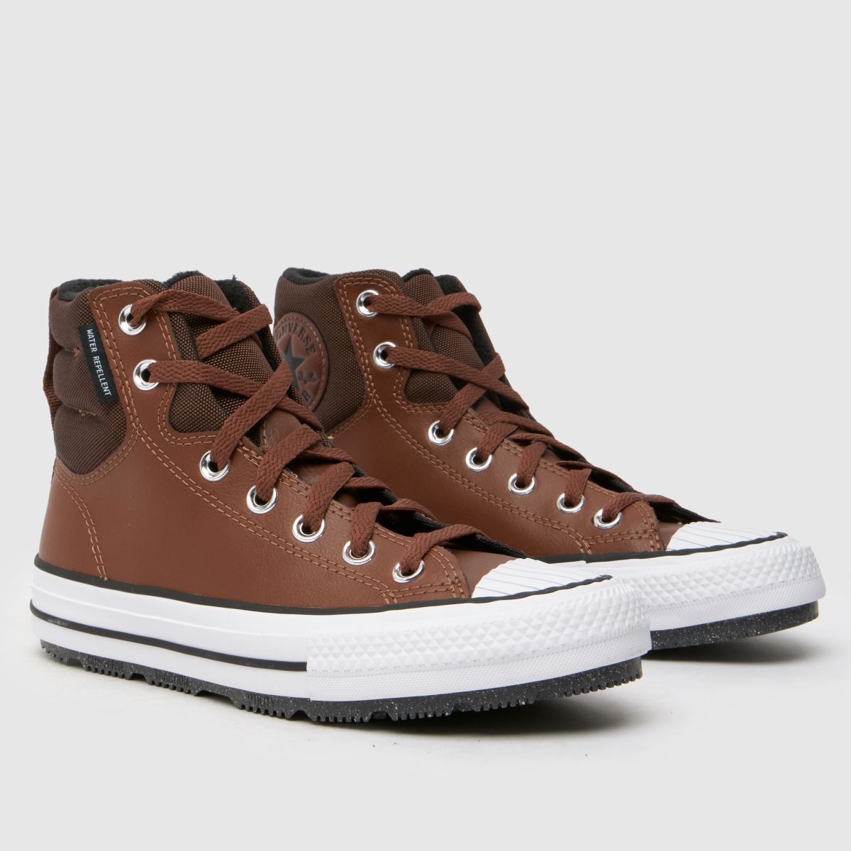 Hnědo-černé tenisky Converse All Star Berkshire pro chlapce i mládež