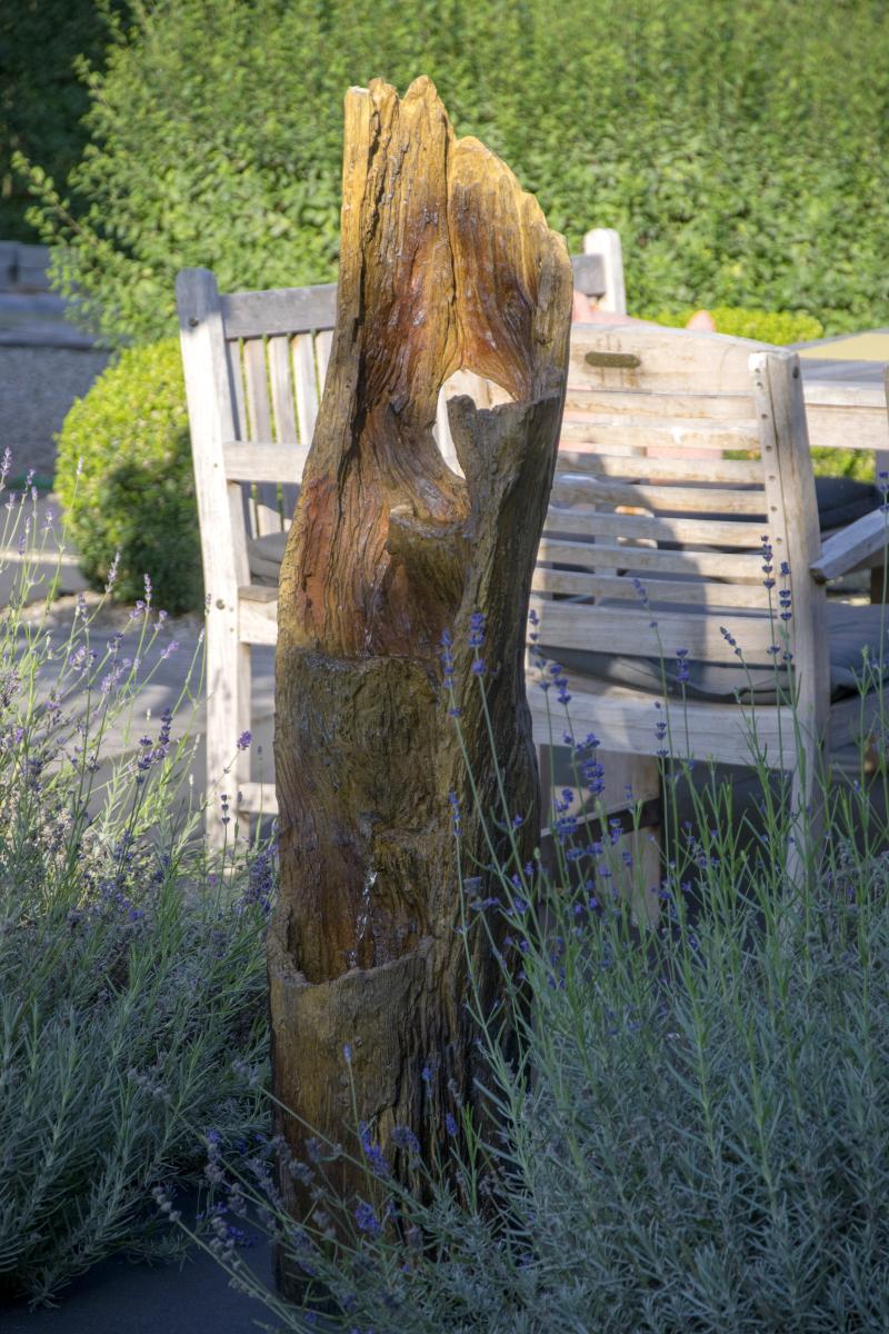 dobar Design-Gartenbrunnen im Baumstamm-Look 96300e