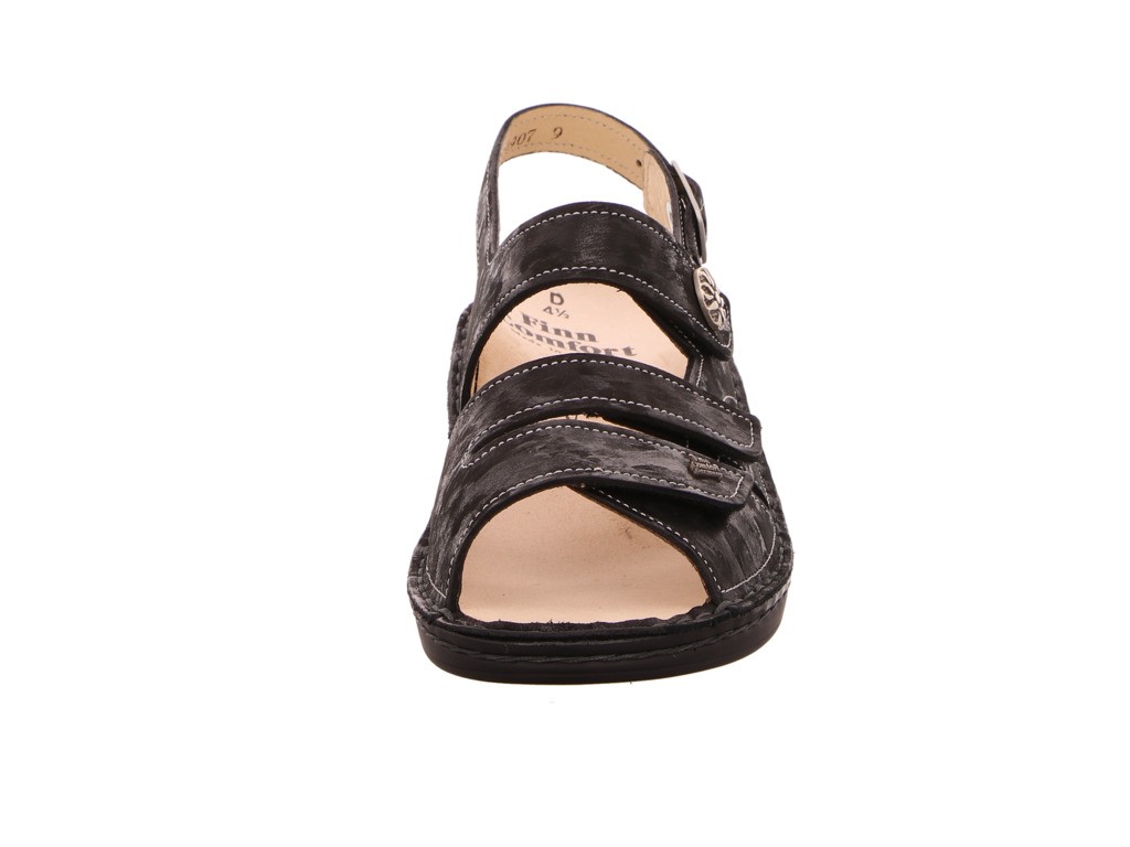 FINN COMFORT Komfort Sandalen schwarz Aversa