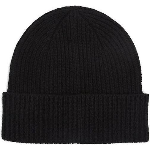 TOMMY HILFIGER Herren Kaschmirmütze TH CASHMERE PLAQUE BEANIE