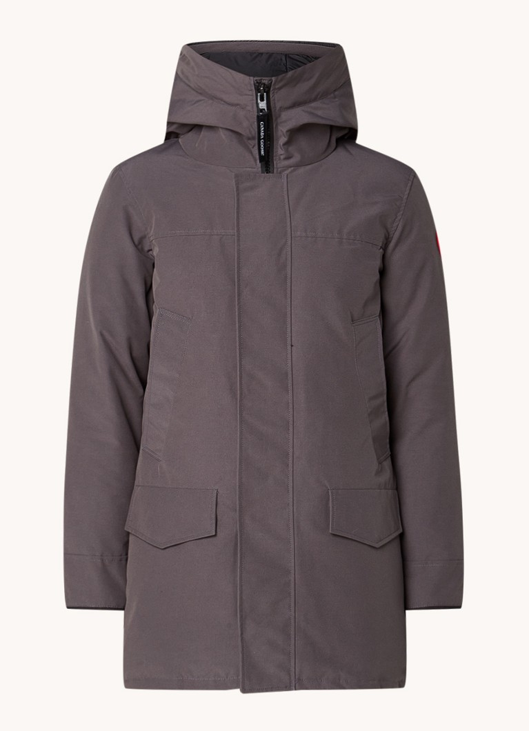 Prošívaná parka Canada Goose Langford s péřovou výplní a prošitými kapsami