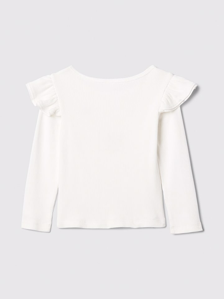 GAP Longsleeve in Weiß günstig kaufen