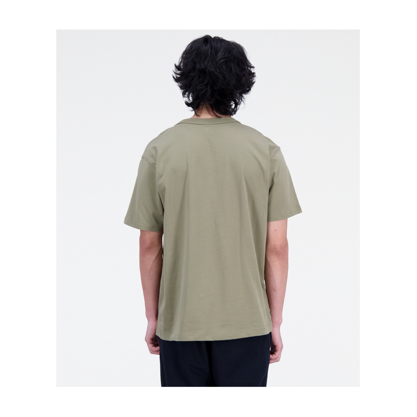 New Balance Essentials Logo T-Shirt Grün FCGN