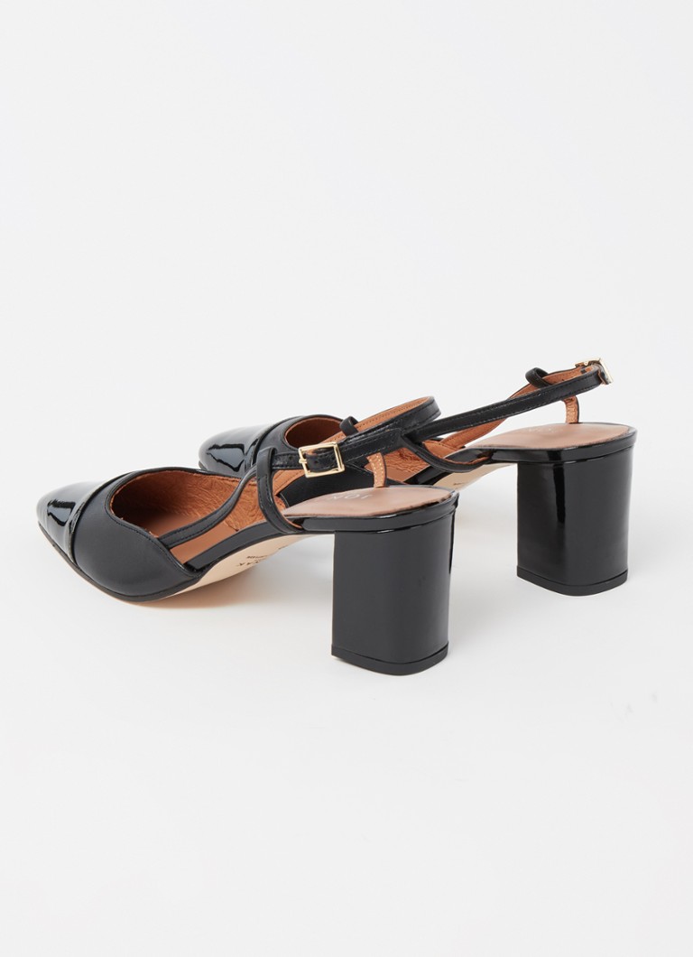 Jonak Dhapop -nahkainen slingback-saapas