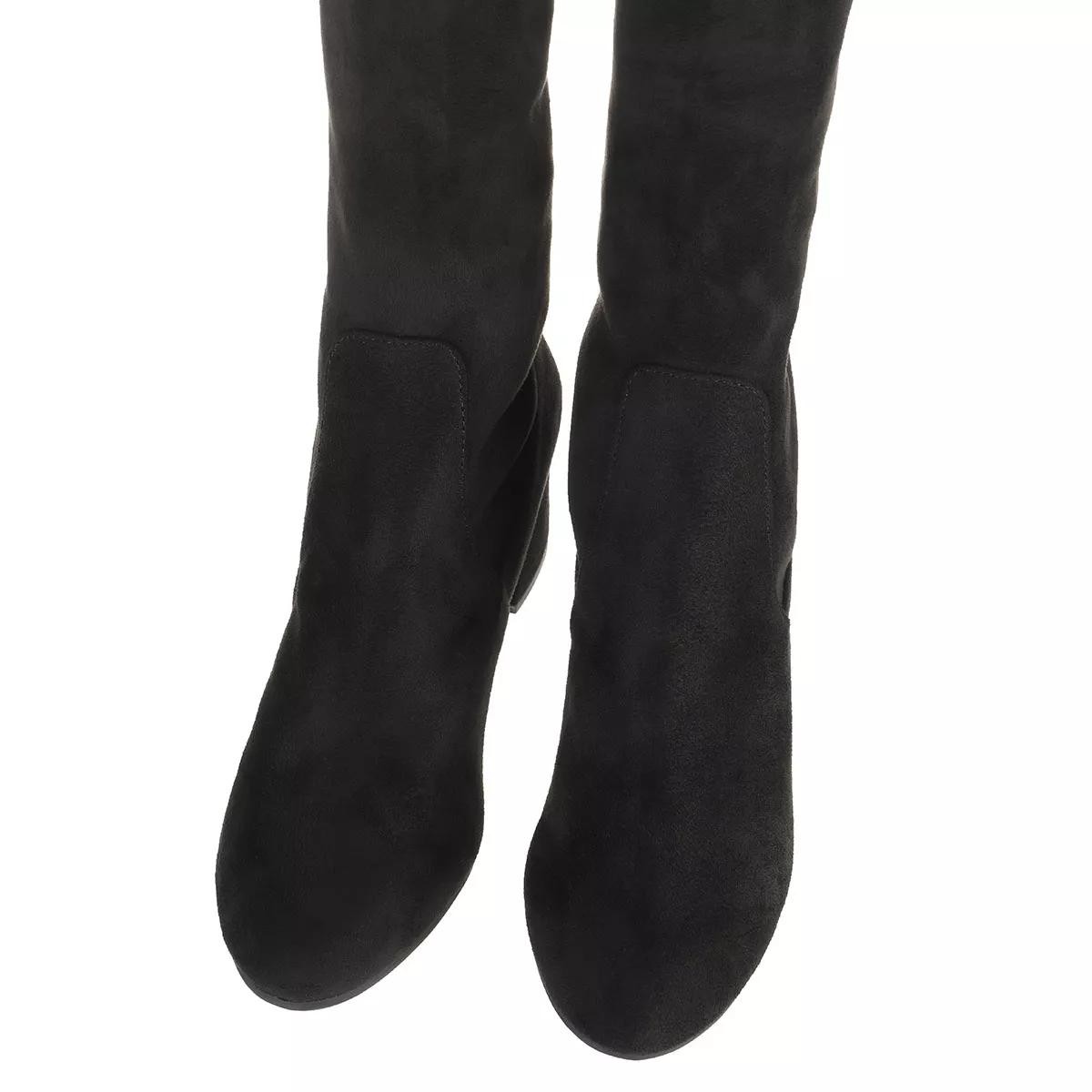 STEVEN MADDEN Stiefeletten schwarz Overknee-Boot