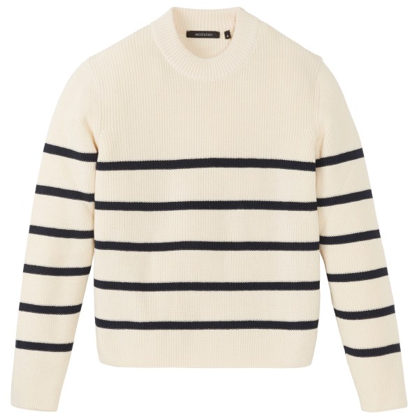 recolution - Women's Pullover Strelitzia Stripes - Wollpullover
