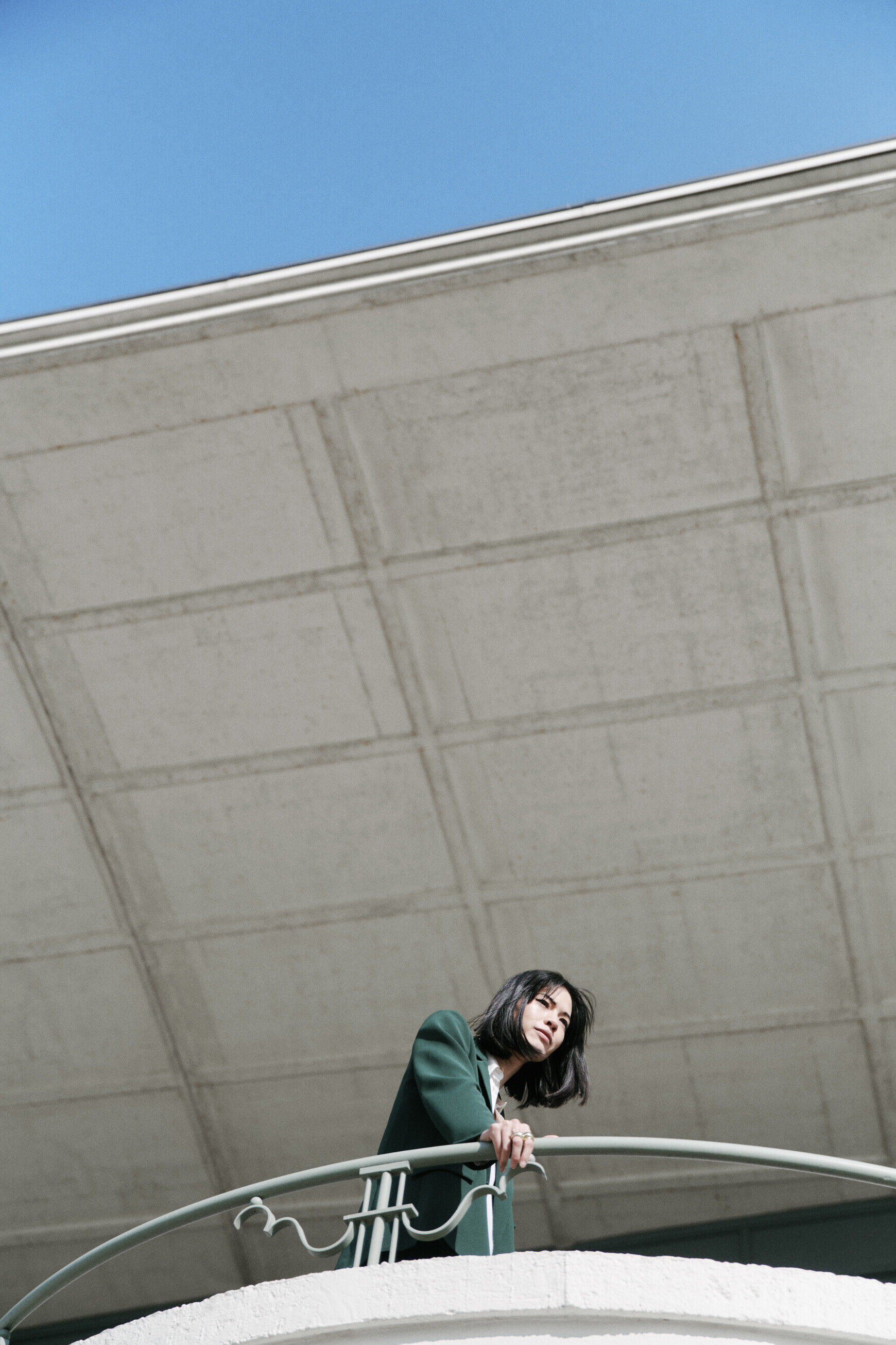 Veste venise vert fonce femme