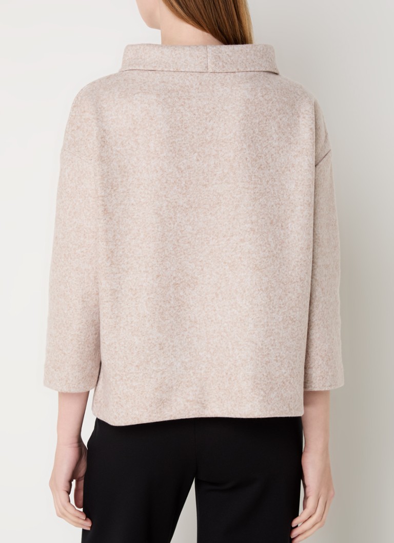 OPUS  Gesurla sweater met gemêleerd dessin