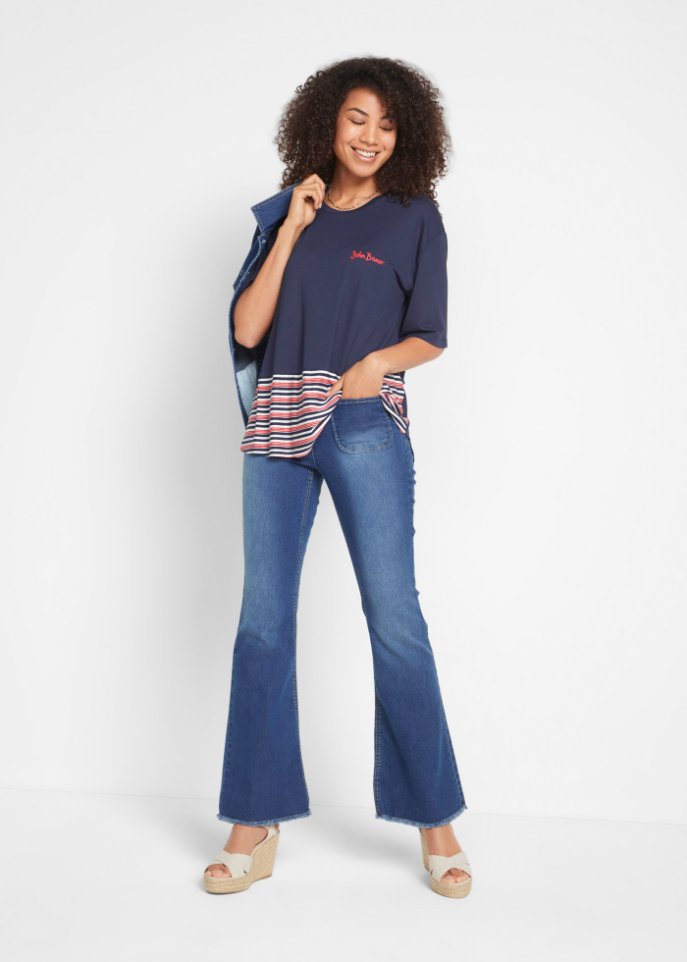 Stretch-Jeans, FLARED