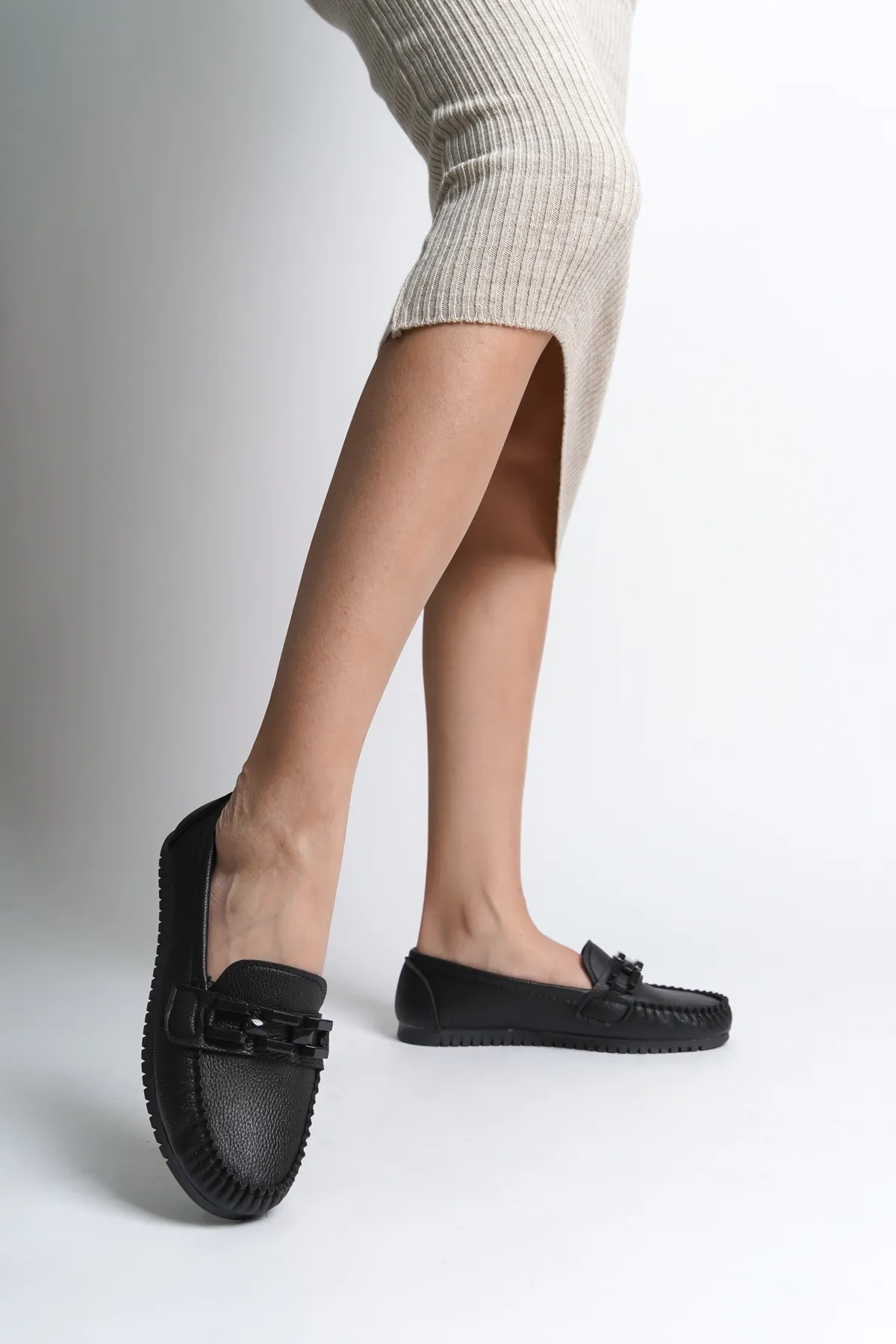 Capone Outfitters  Loafer - Schwarz - Flacher Absatz