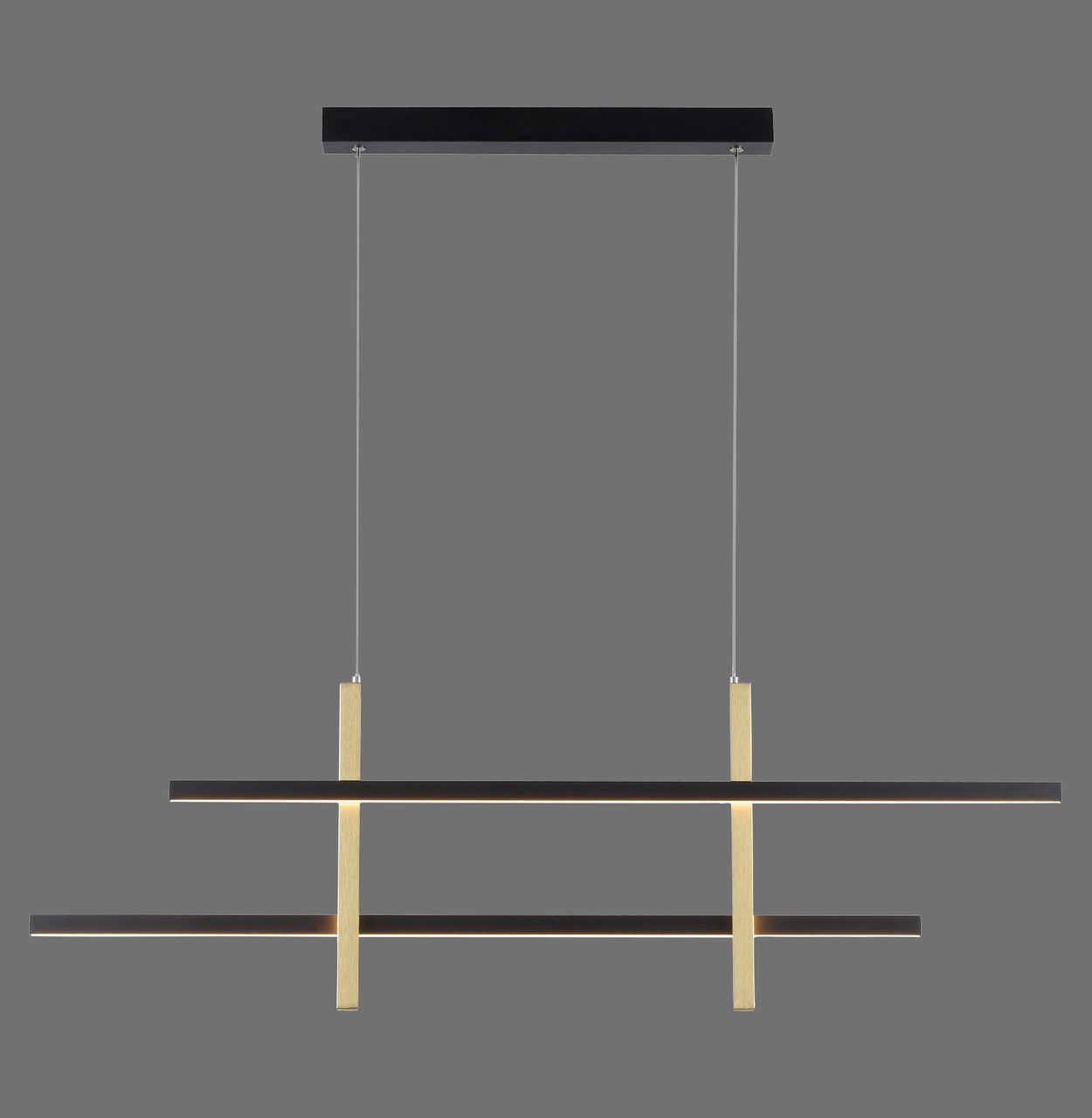 Paul Neuhaus LED Pendelleuchte BARRA, SimplyDim-Funktion, IP20, Schwarz