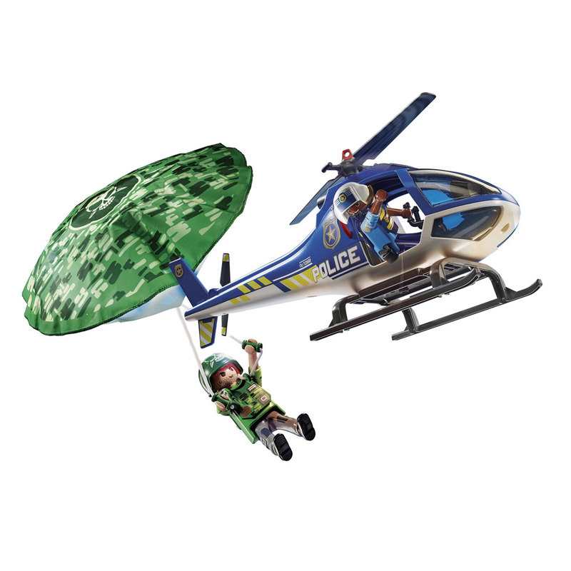 70569 Hélicoptère de police et parachute Playmobil City Action