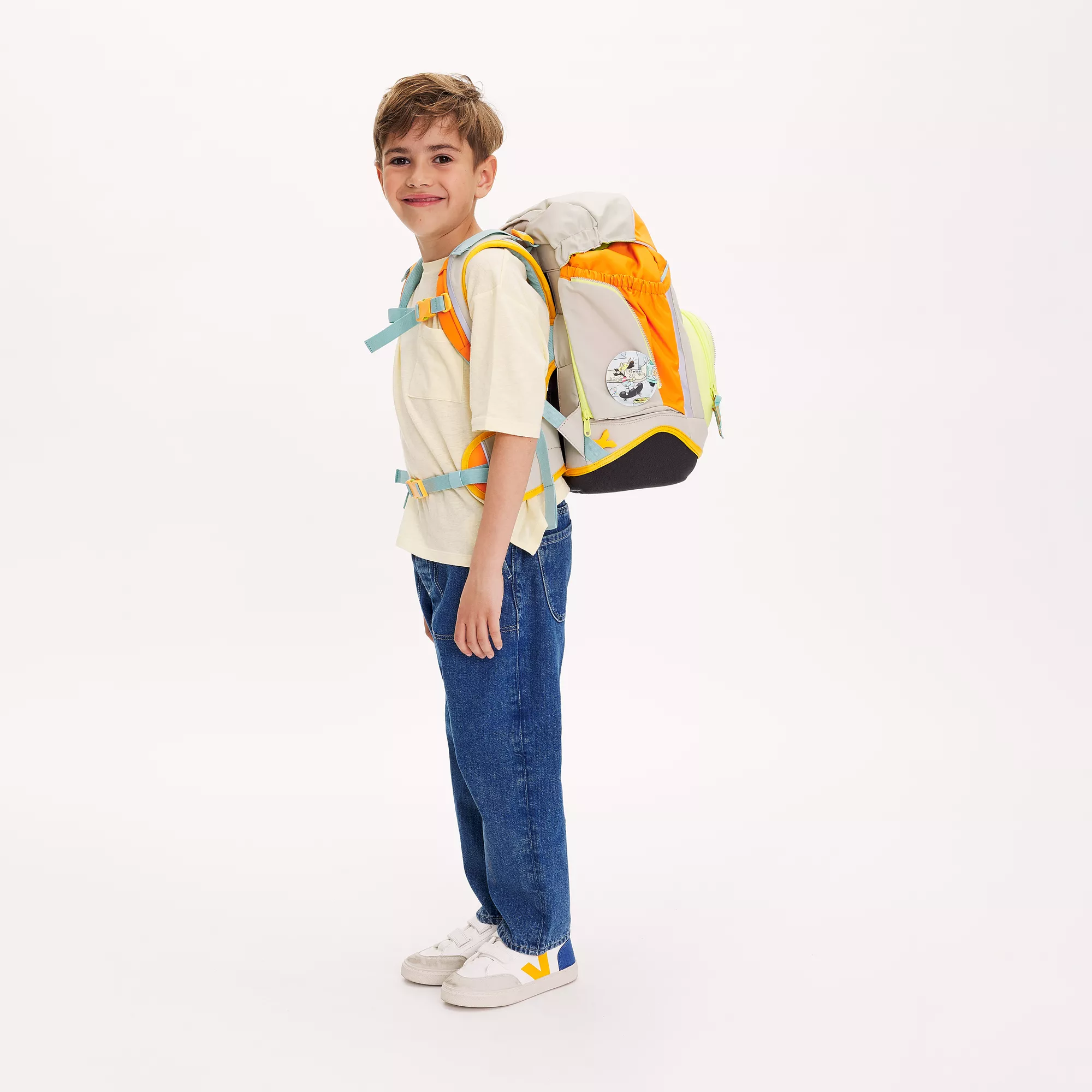 Ergobag Schulrucksack-set Stadtbärwohner