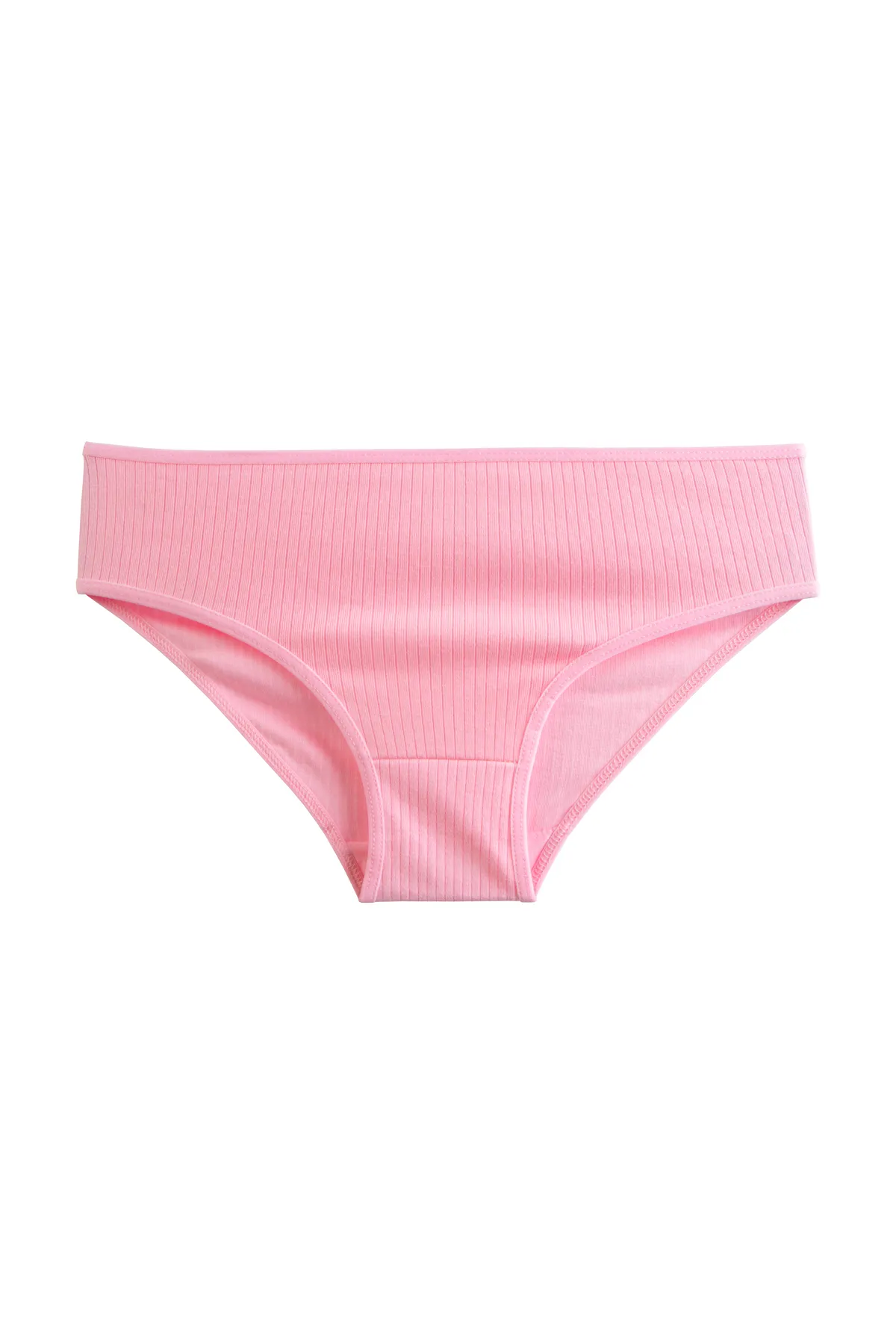 Nicoletta  Damenhöschen 5er-Pack Lycra-Unterhemd aus gerippter Baumwolle LILA