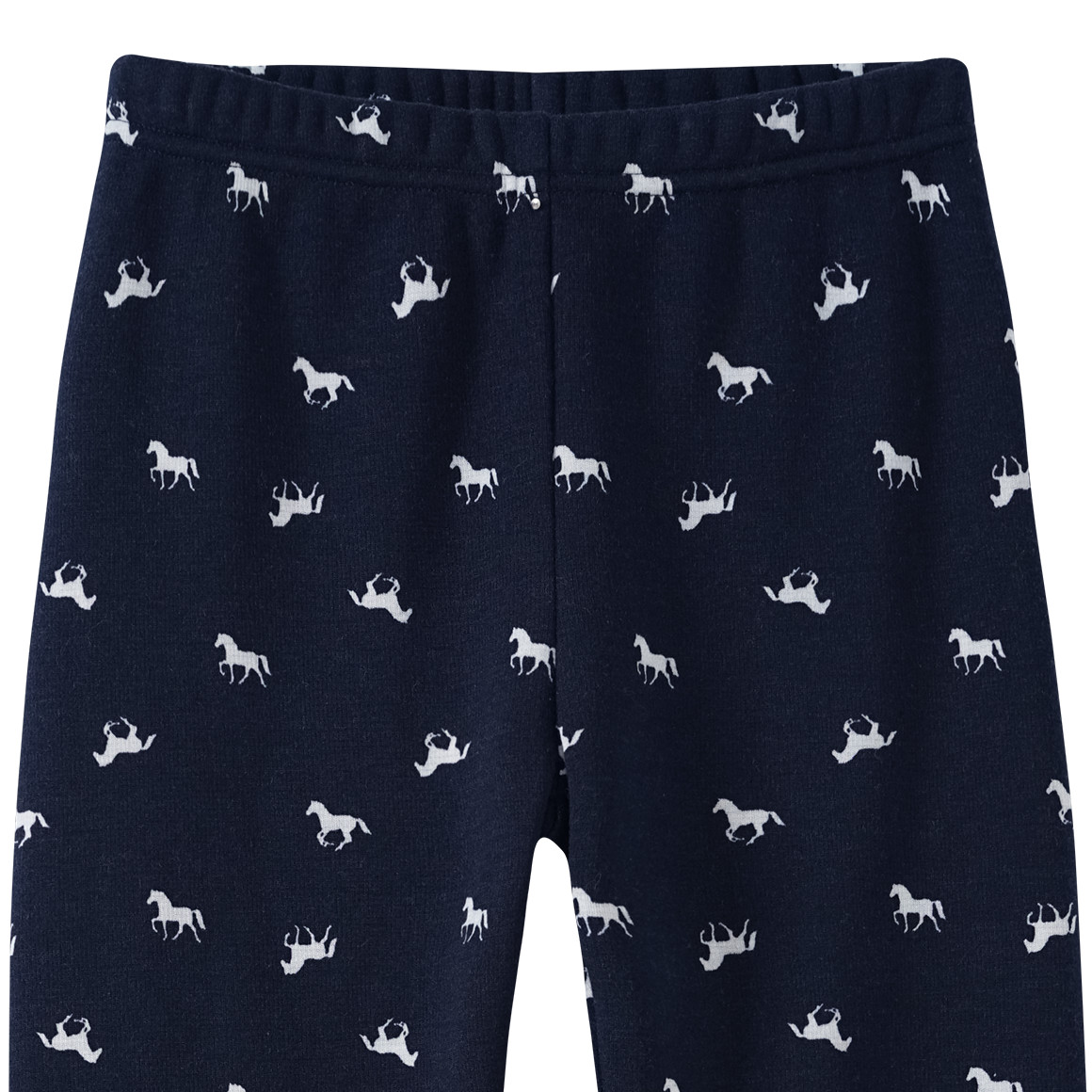 Mädchen Thermo-Leggings mit Pferde-Allover