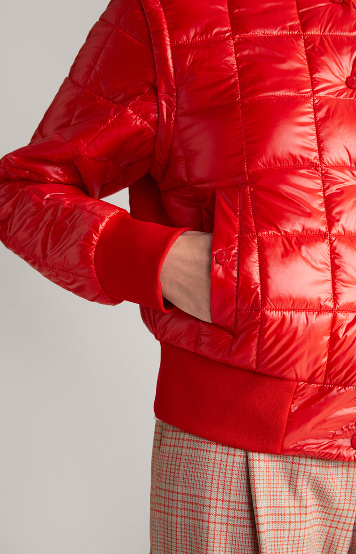 2in1-Steppjacke in Rot