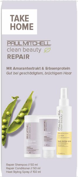 Paul Mitchell Take Home Kit Clean Beauty Repair Haarpflegeset