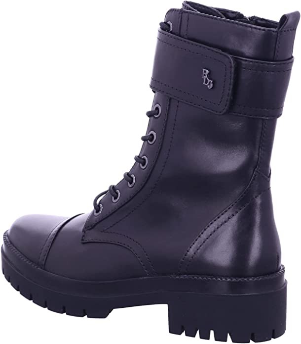 REGARDE LE CIEL Stiefeletten schwarz Schnürstiefel Boot Damen Schwarz Olga 07