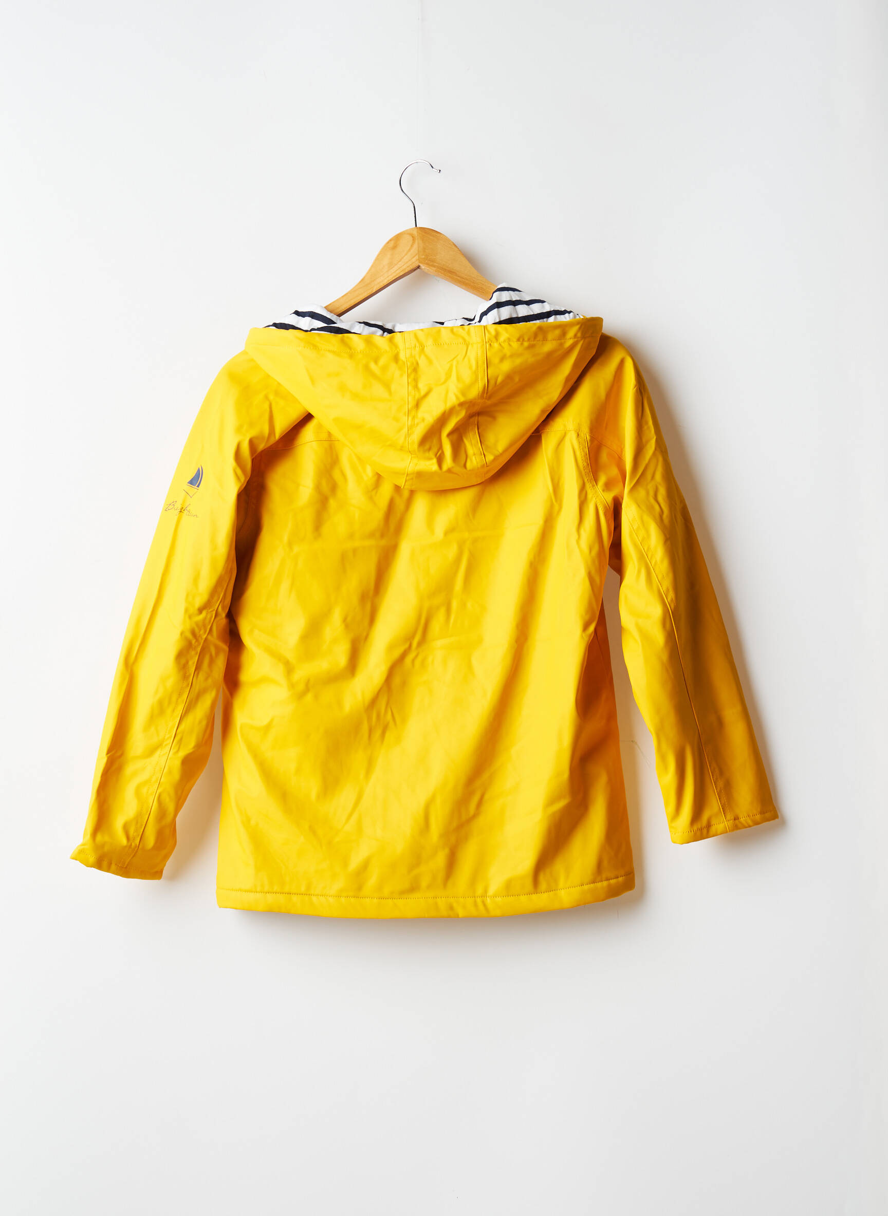 Breizh Ocean Impermeables Trenchs Fille couleur jaune