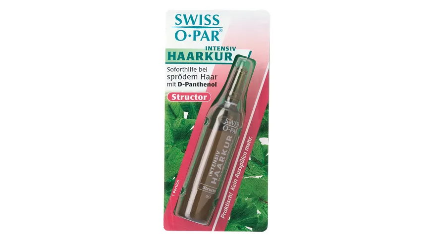 SWISS-O-PAR Haarkur Ampullen Structor 12 ml