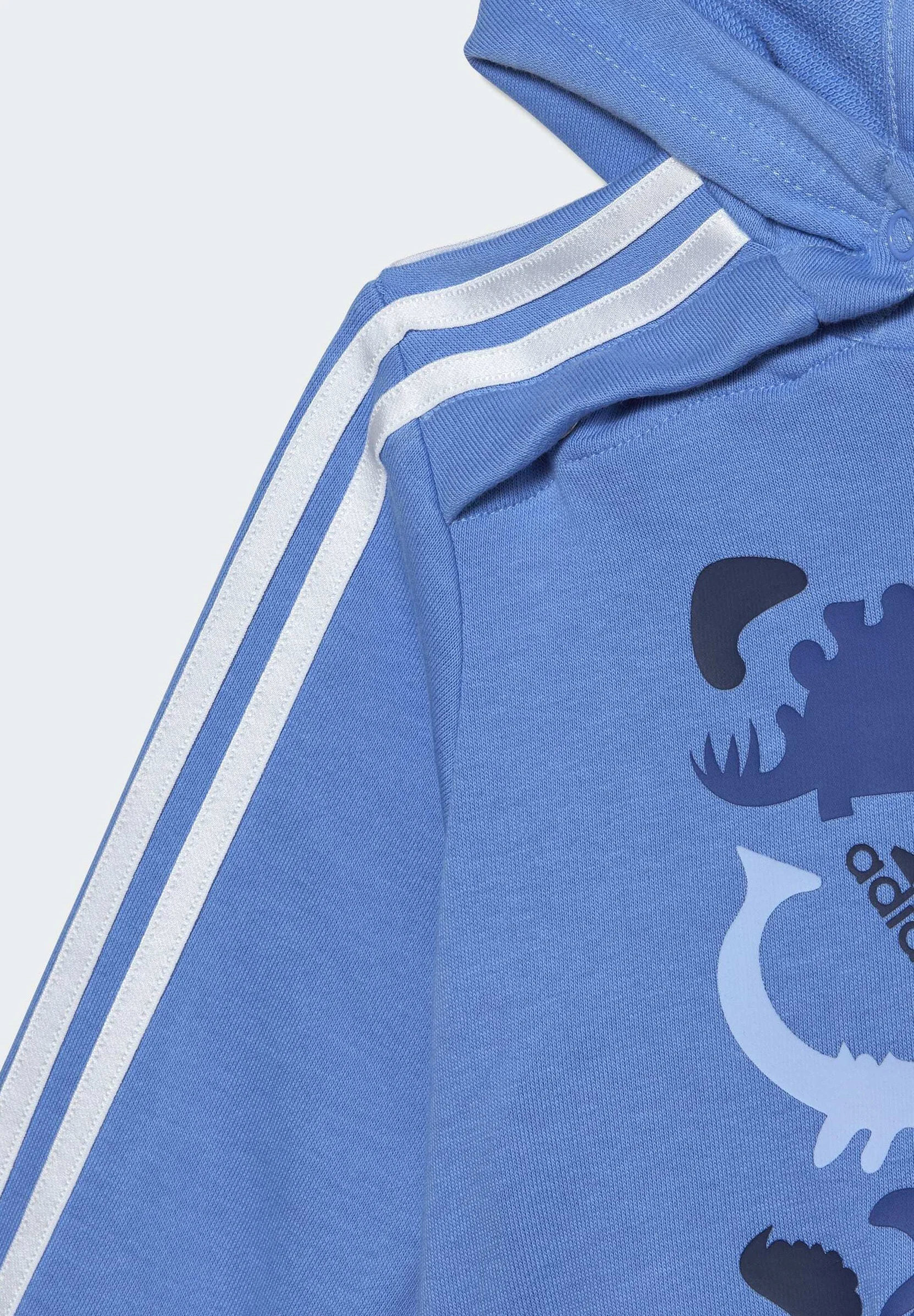 adidas Sportswear Conjunto francés con estampado integral de camuflaje dinosaurio - Chándal