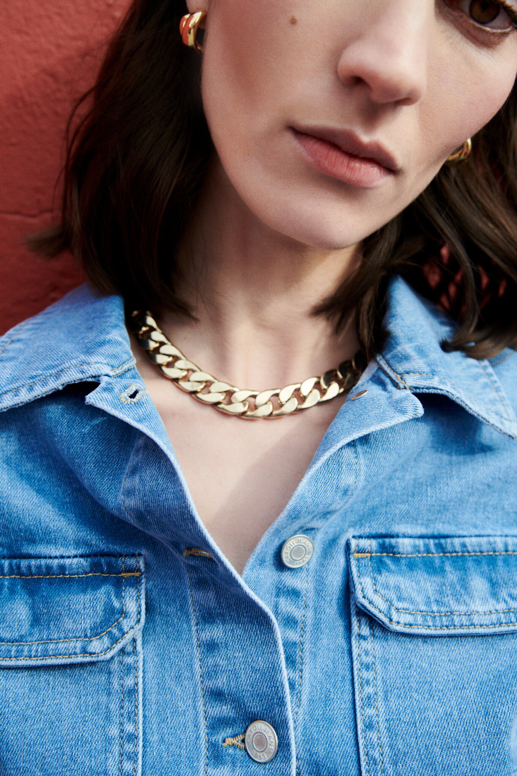Combinaison pmilena bleu ciel femme