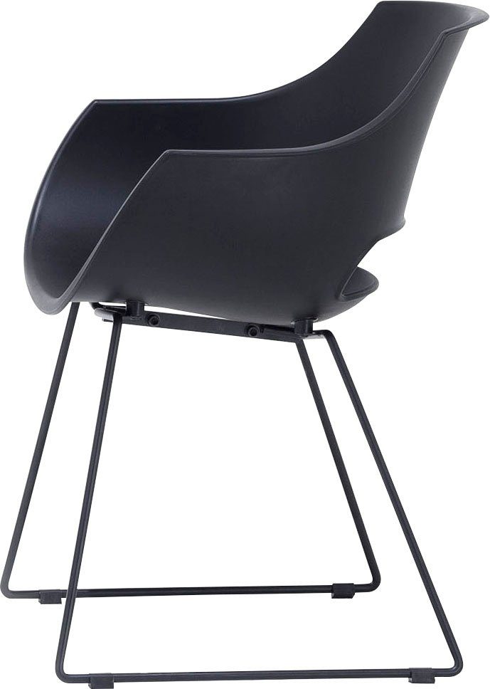 MCA furniture Schalenstuhl Rockville (Set, 4 St), Stuhl belastbar bis 120 Kg