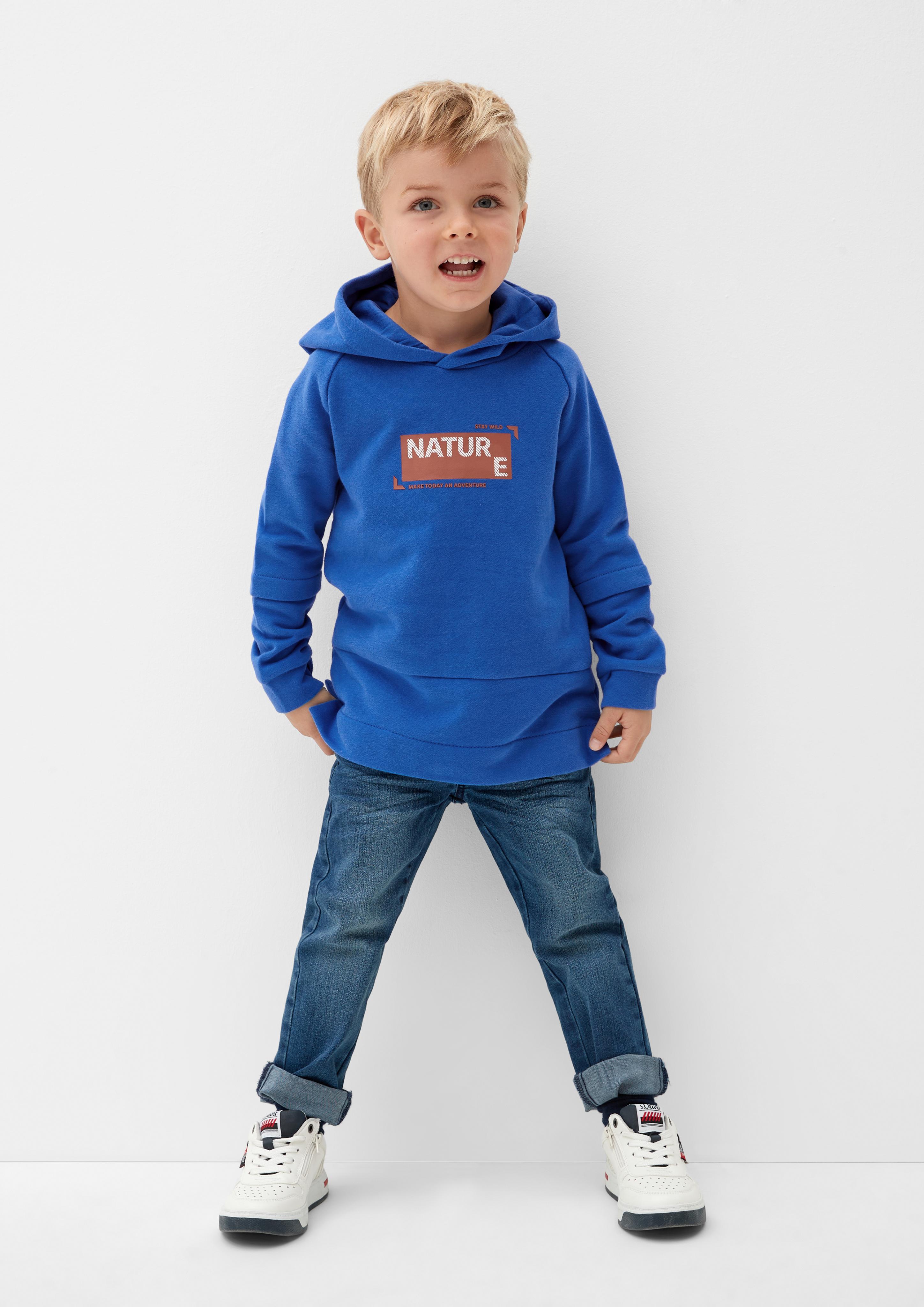 Kapuzensweater mit Frontprint  2122976-5588