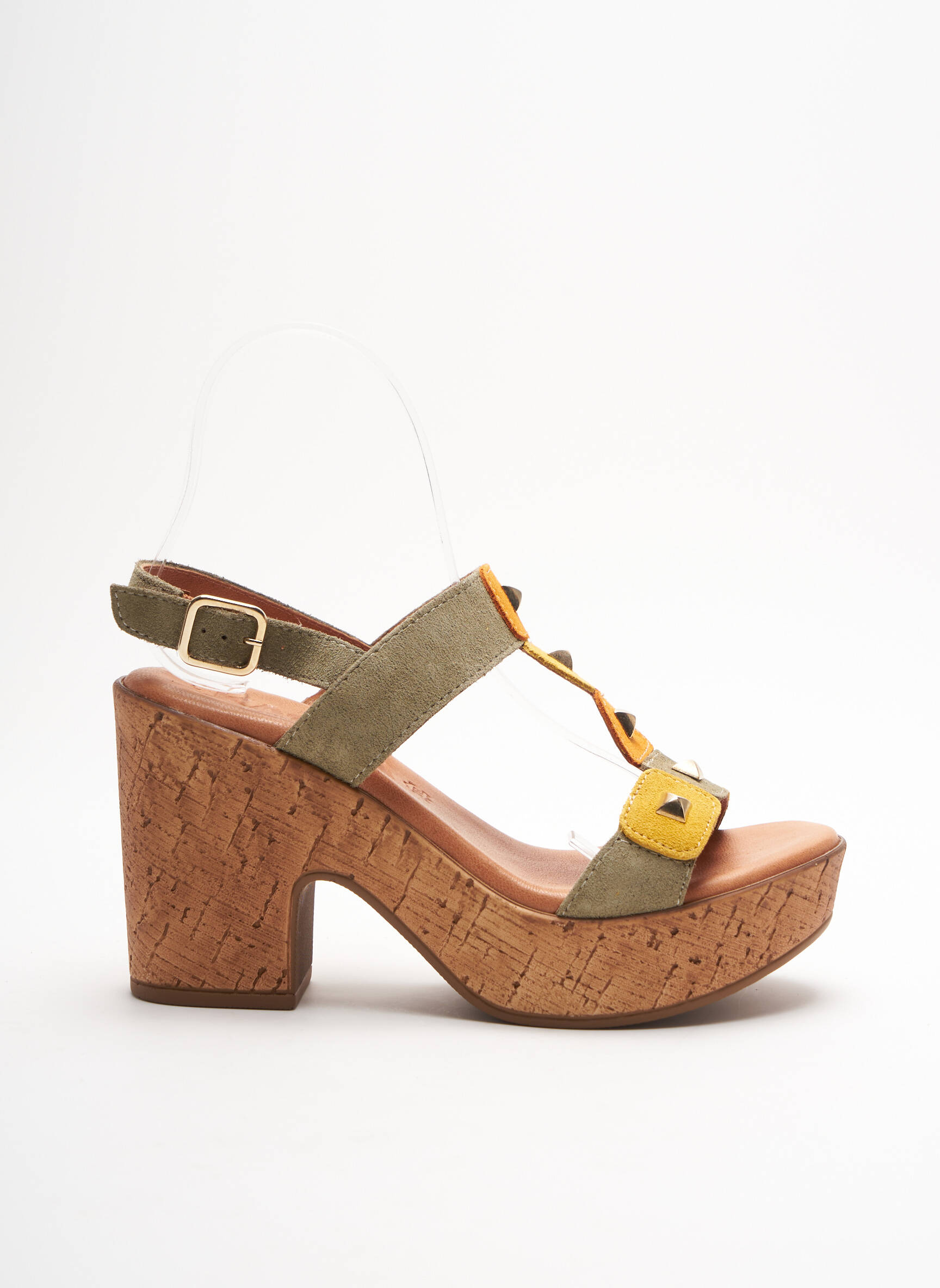 Kaola Sandales Nu Pieds Femme couleur vert