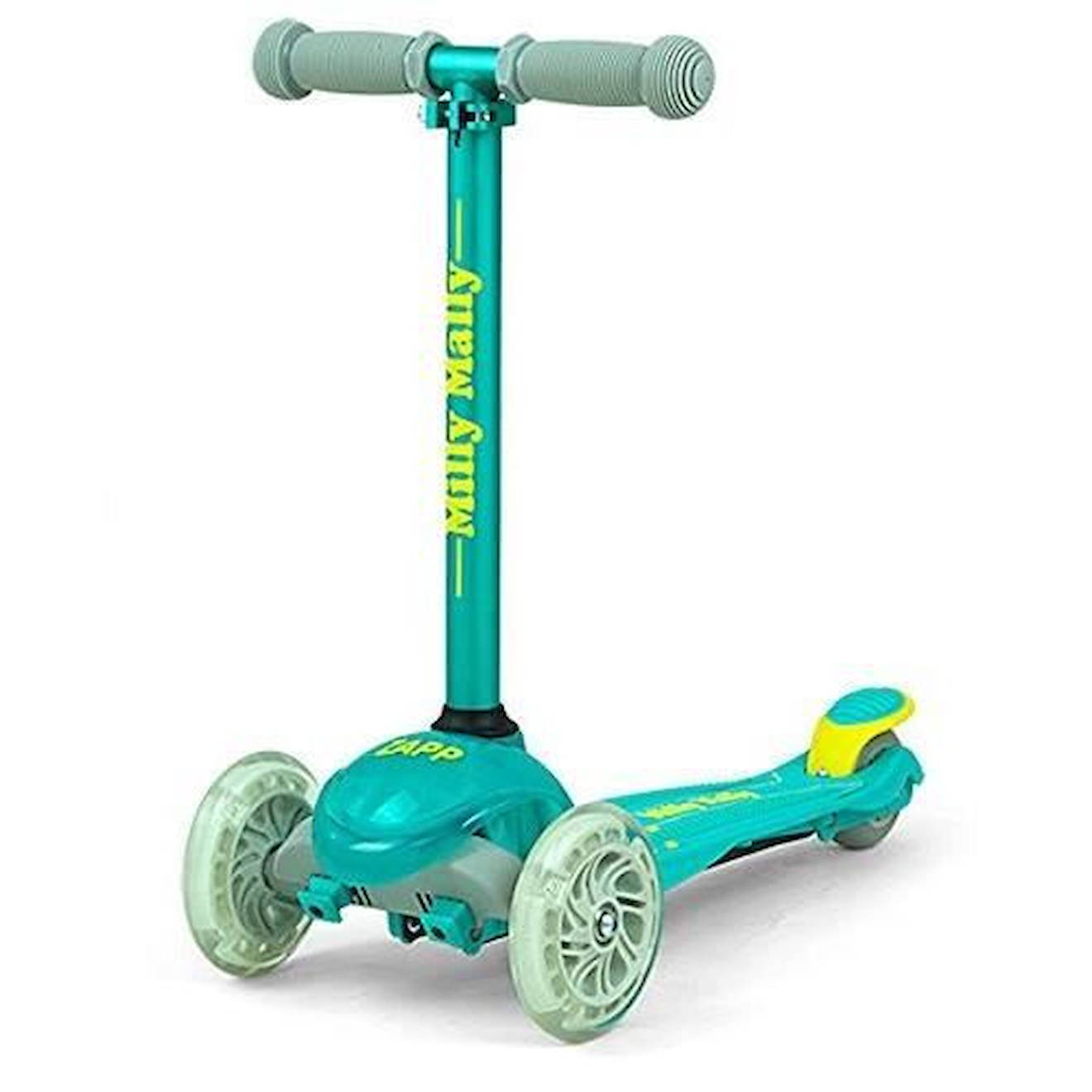 Milly Mally kinderstep Zapp Scooter Vert menthe junior/jaune bleu