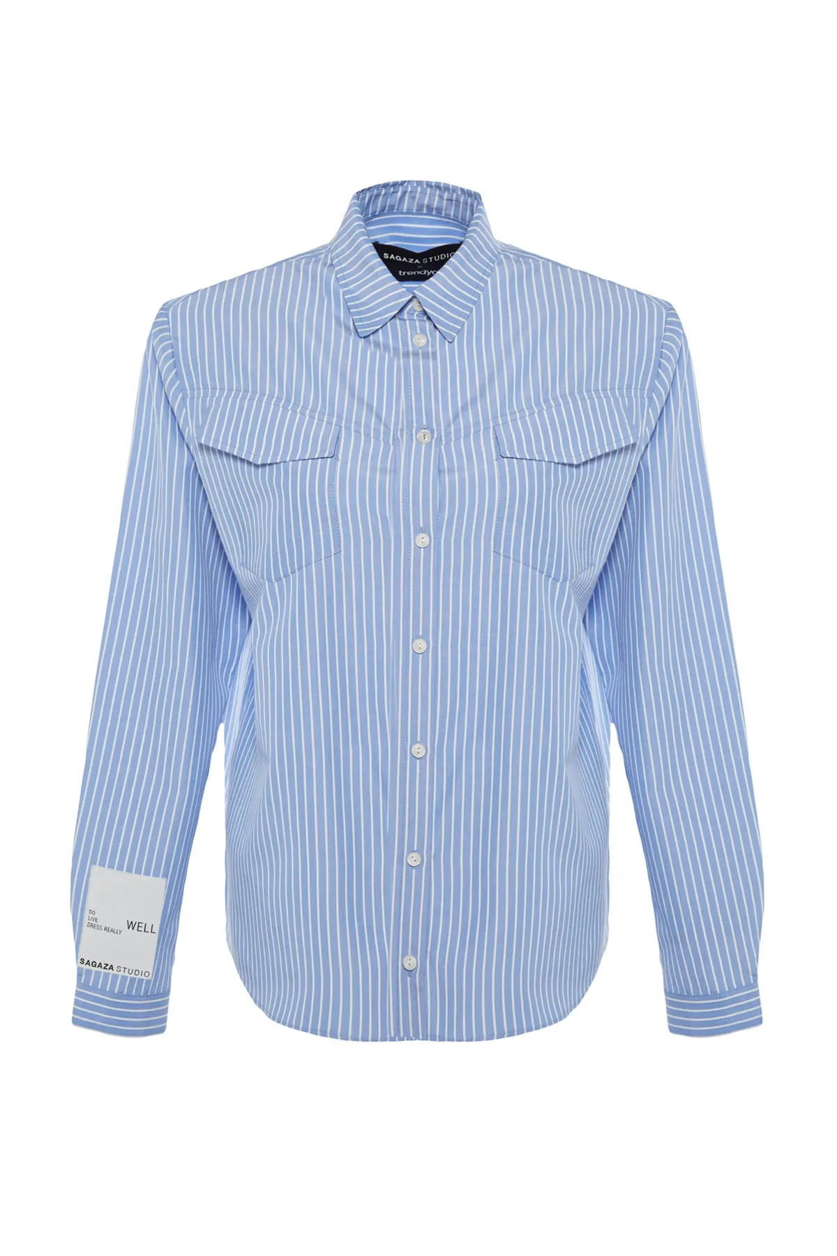 Trendyol Collection  Hemd - Weiß - Oversized