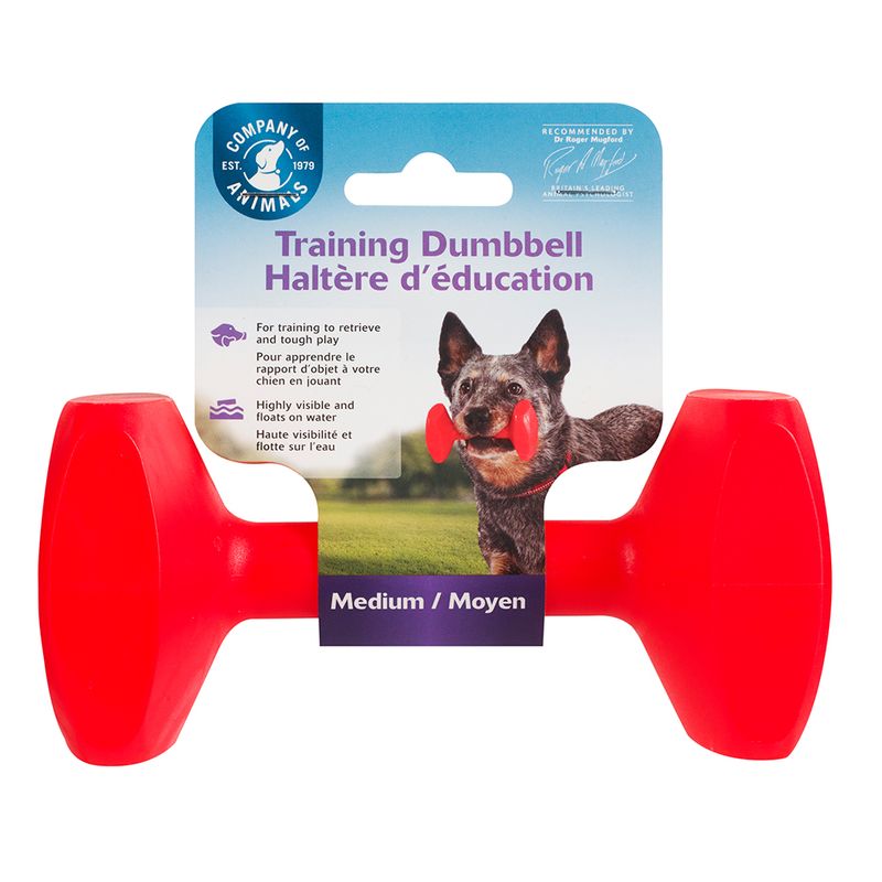 Company of Animals Training Dumbbell, rot zu TOP-Preisen | bitiba