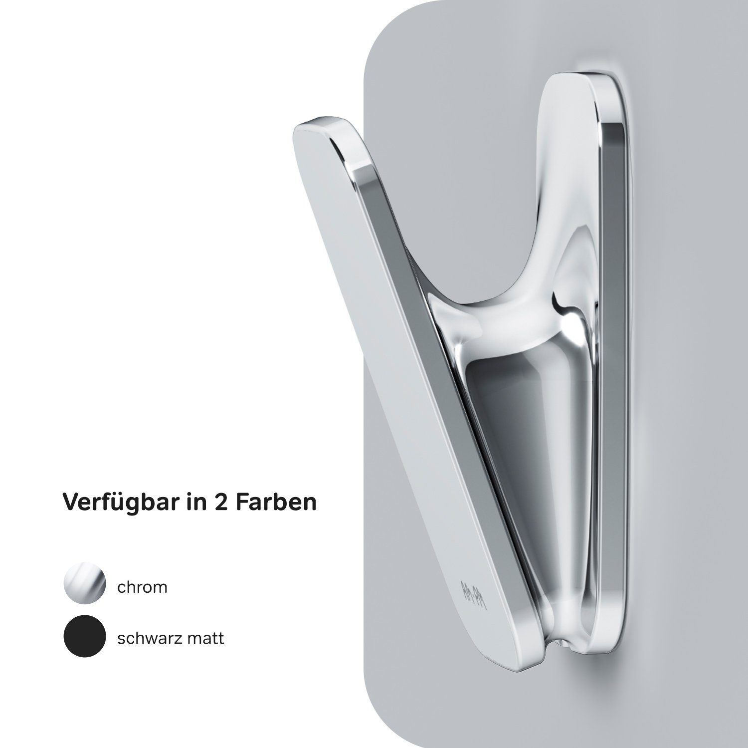 AM.PM Wandhaken Inspire 2.0 Zuverlässige und sichere Befestigung, Badezimmer, Küchen., Duschen, (1), Metall Struktur für Qualität, Langlebigkeit