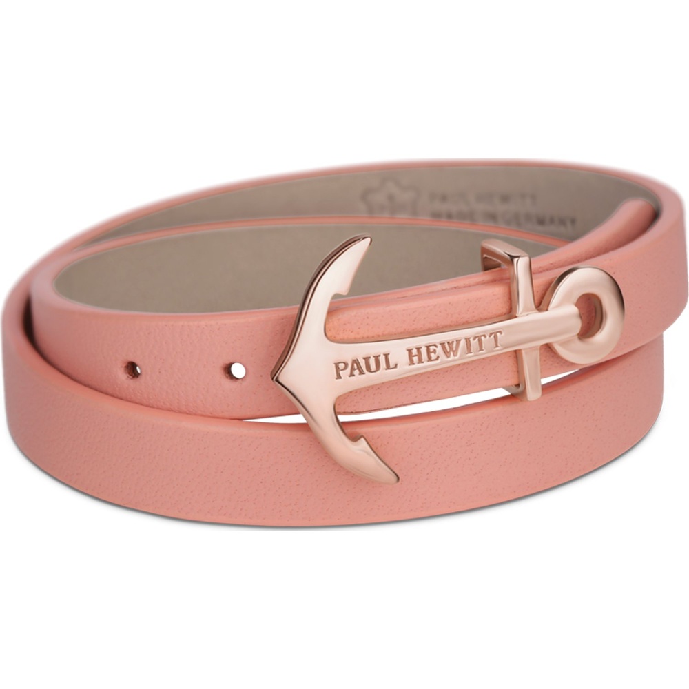 Paul Hewitt Bracelet Cuir, Acier inoxydable rose Bracelet