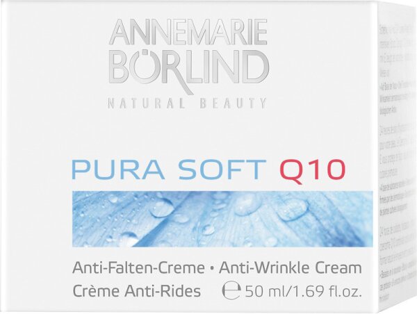 ANNEMARIE BÖRLIND PURA SOFT Q10 Anti-Falten-Creme Gesichtscreme