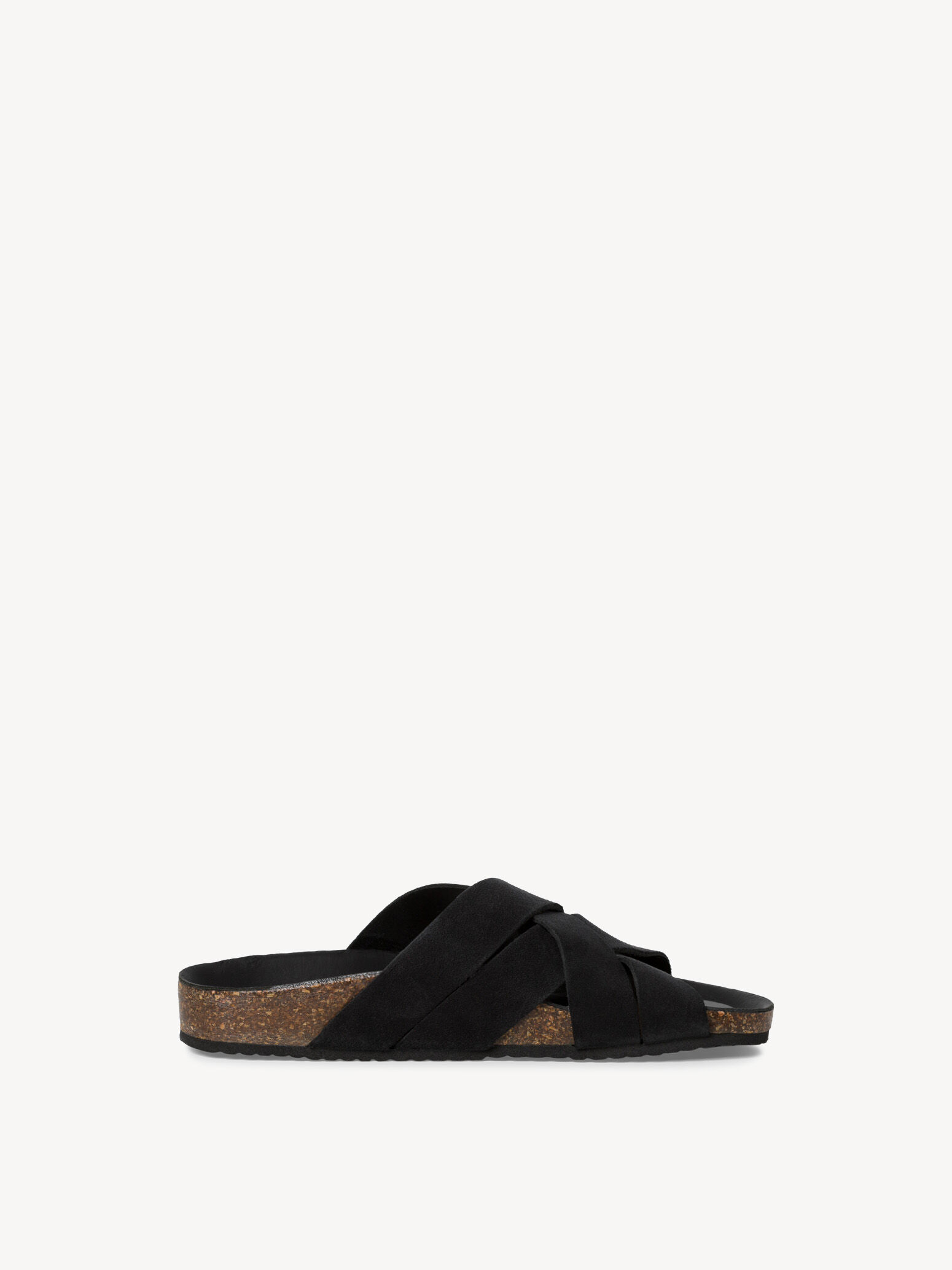 Mule en cuir - noir