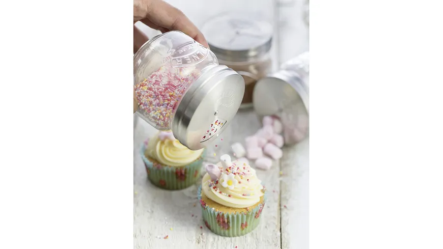 KILNER Streu-Gläschen mit Drehverschluß