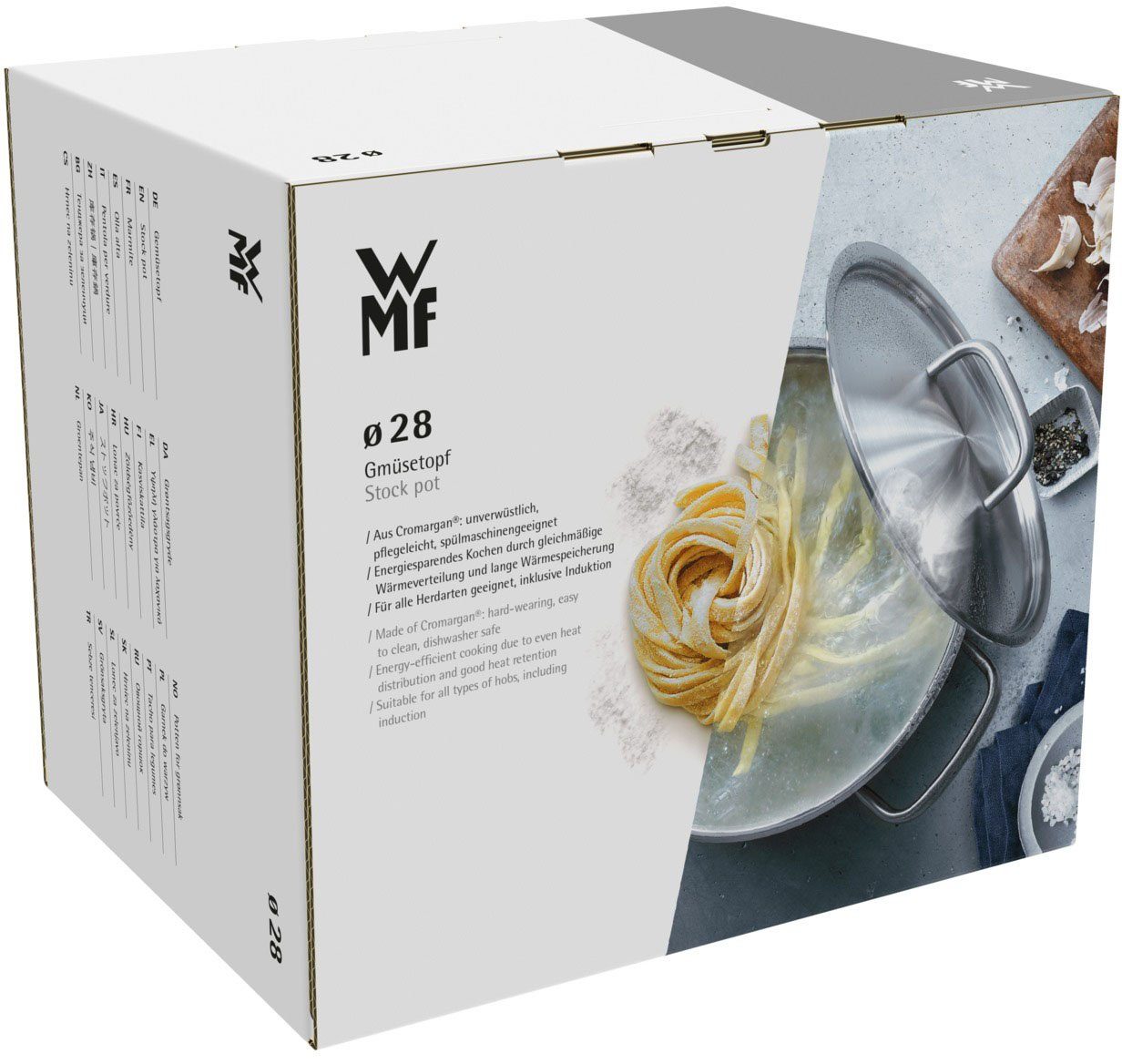 WMF Gemüsetopf, Cromargan® Edelstahl Rostfrei 18/10 (1-tlg), Induktion