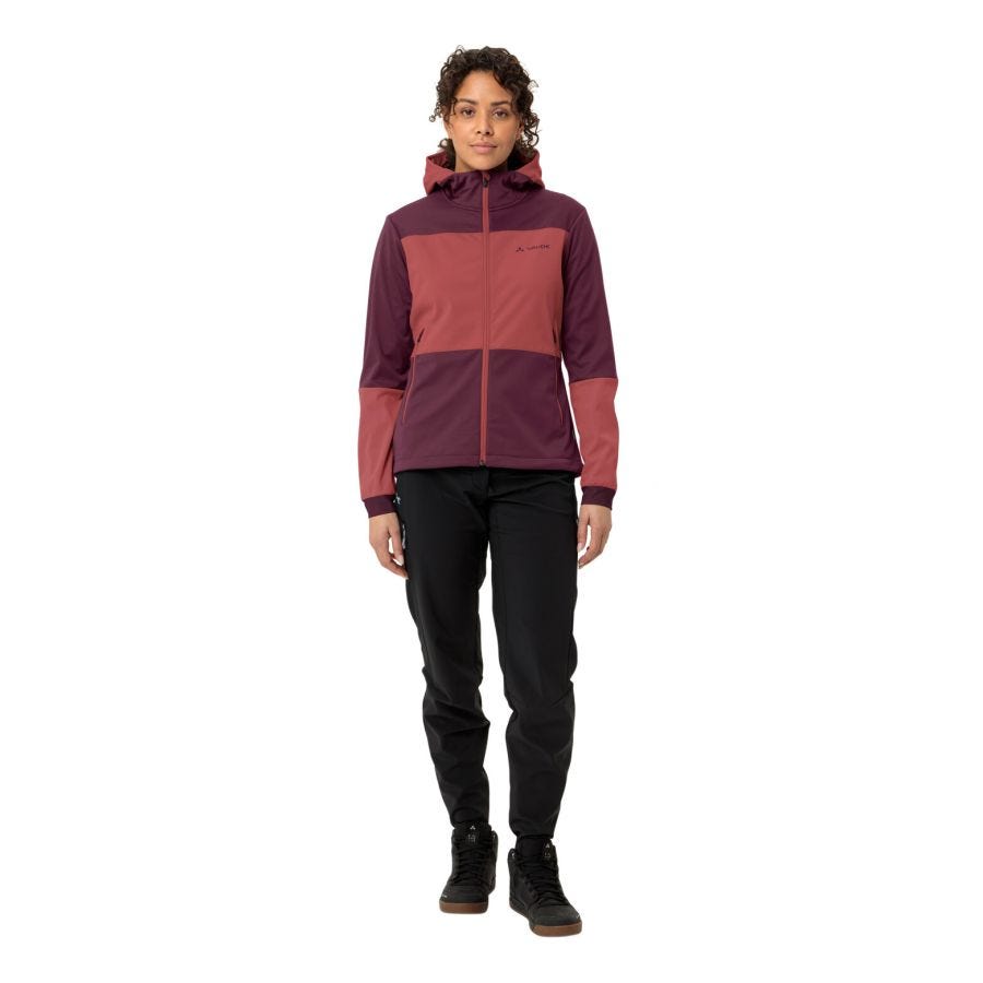 Qimsa Softshelljacke Damen mit Kapuze