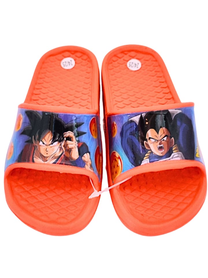 Dragon Ball Badelatschen Dragon Ball in Orange günstig kaufen