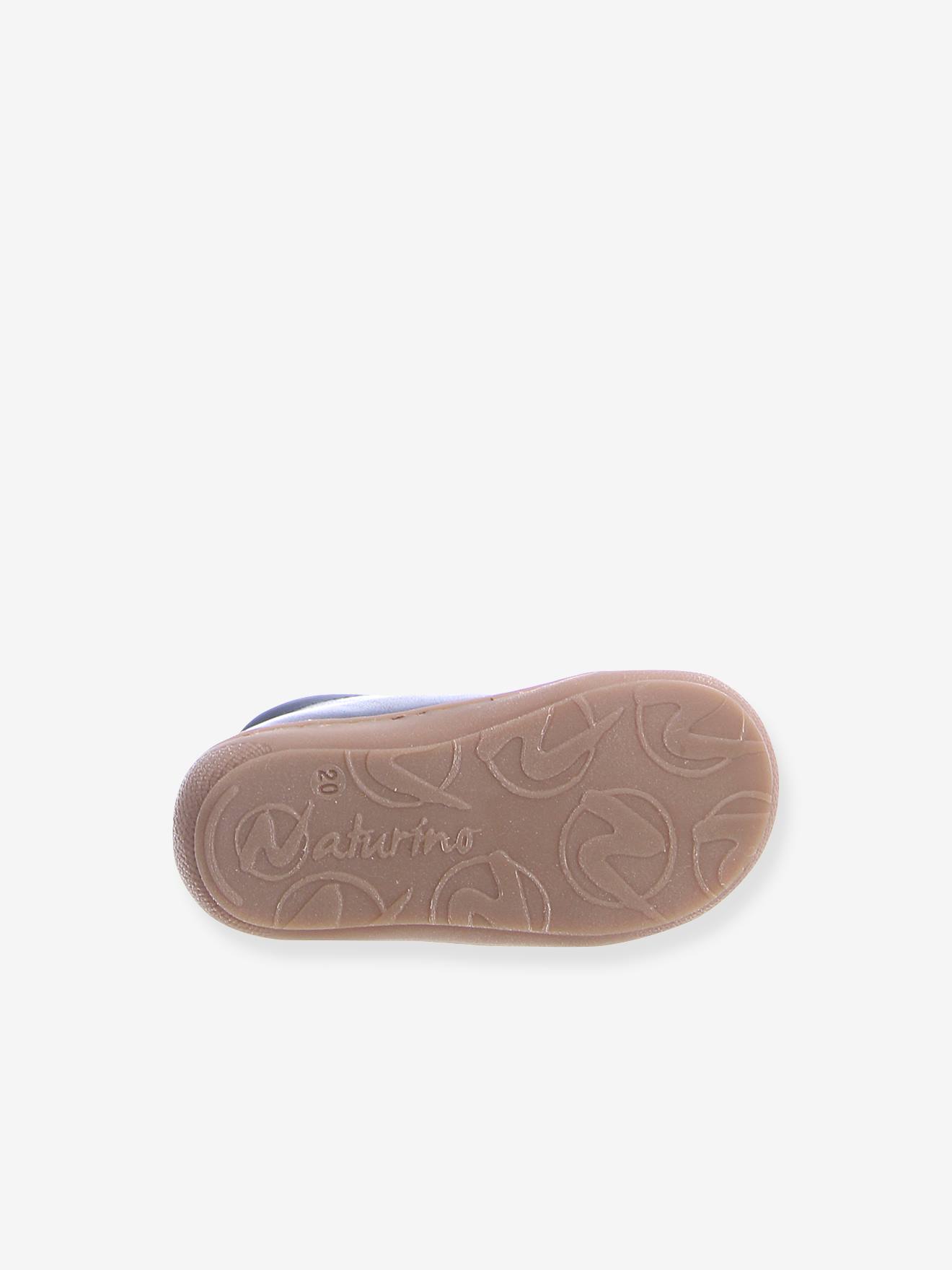Bottillons bébé garçon Cocoon Velours NATURINO® 1ers pas daim