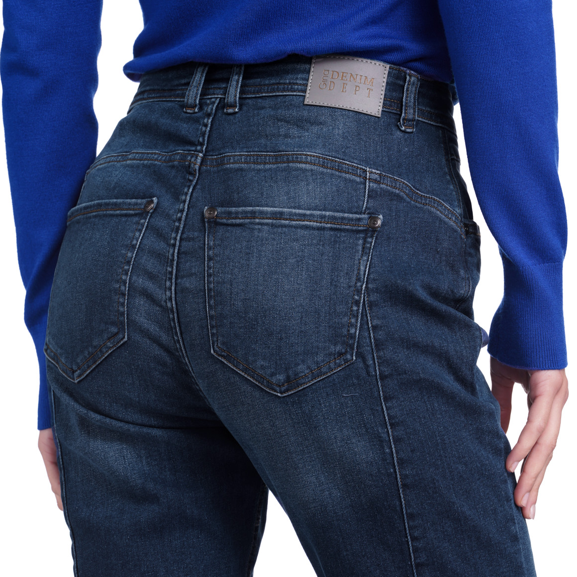 Damen Jeans mit Ziernähten